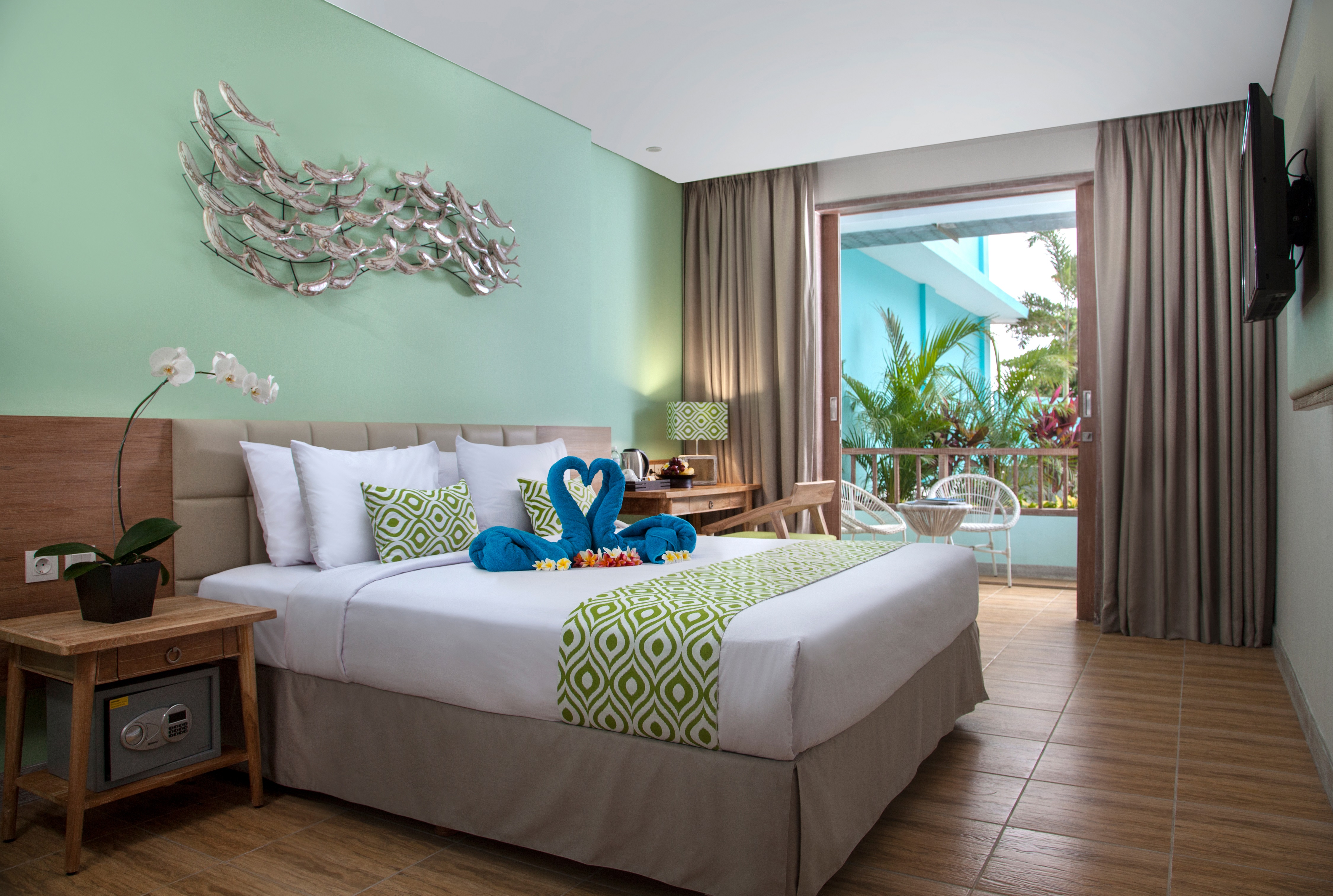 Double or Twin Garden View One Bedroom