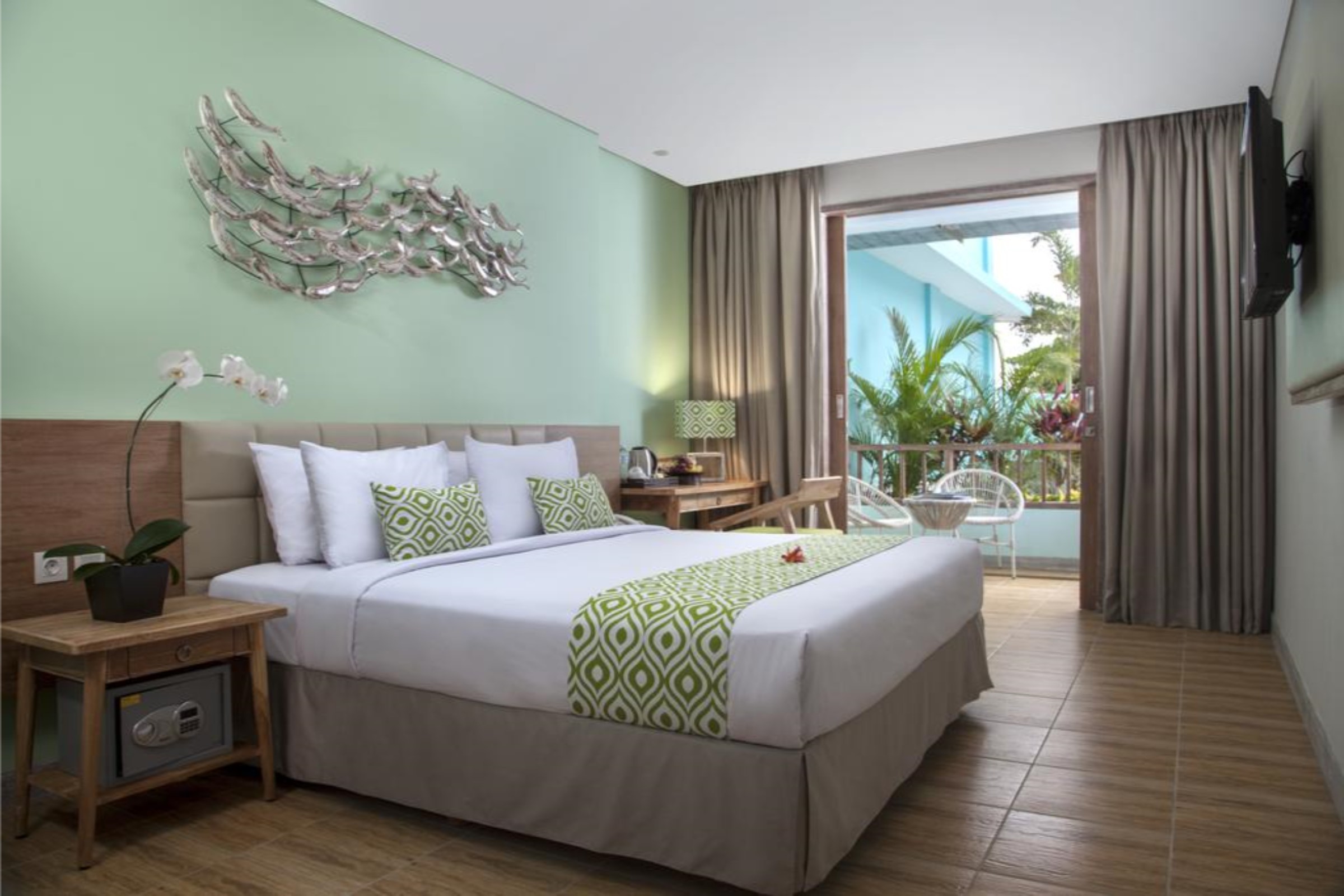 Double or Twin Garden View One Bedroom