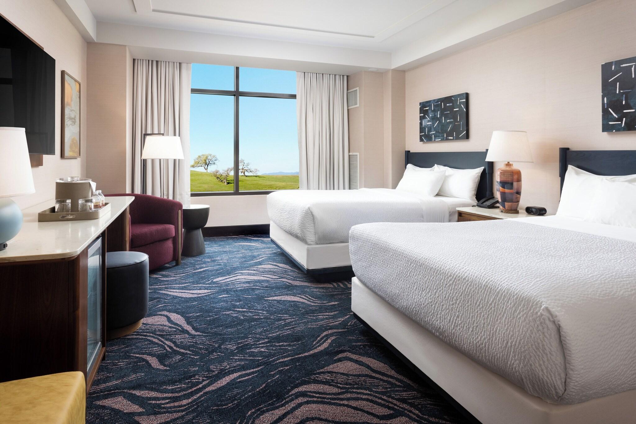 Double Queen Size Bed