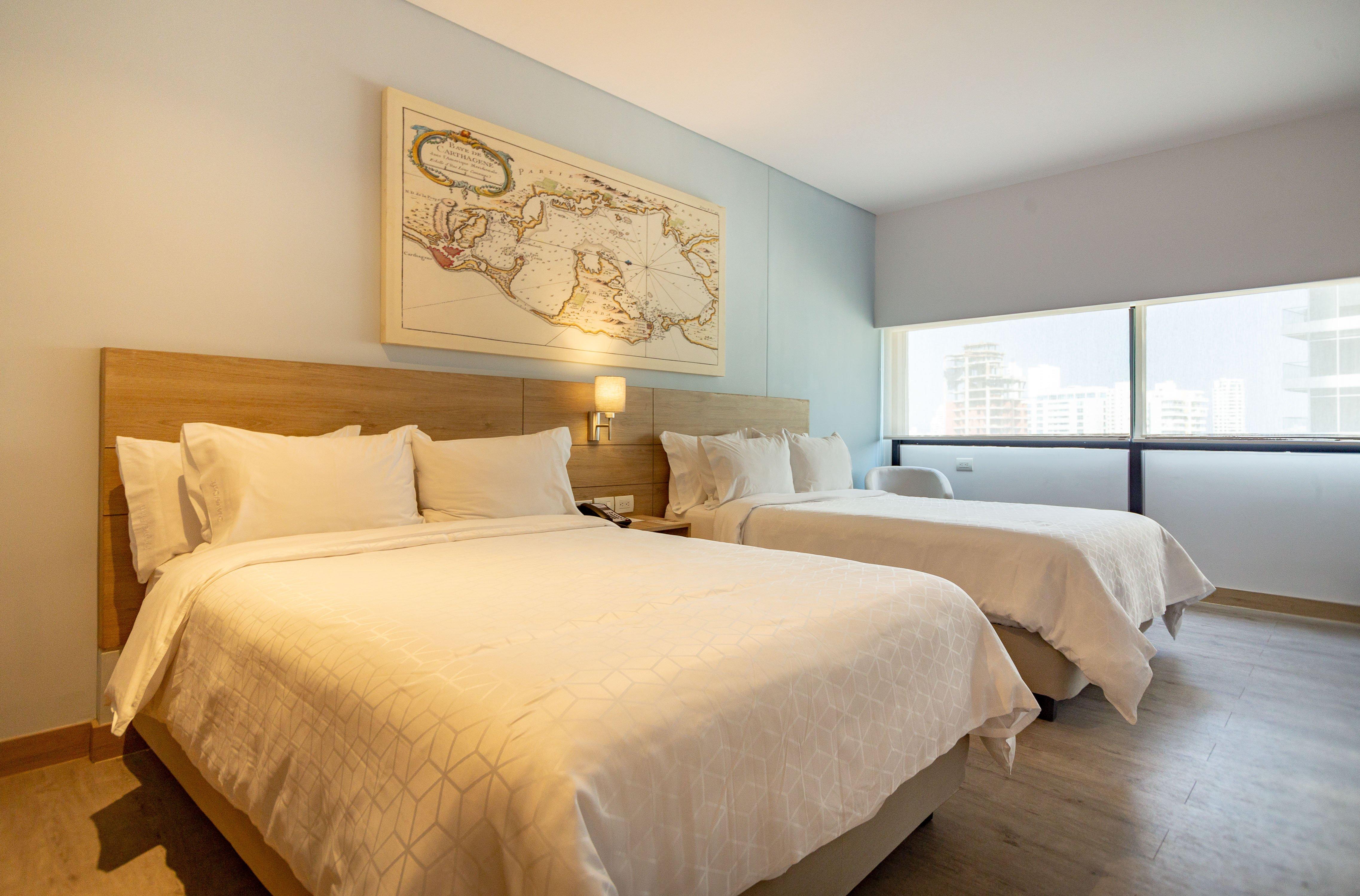 Double Two Double Beds