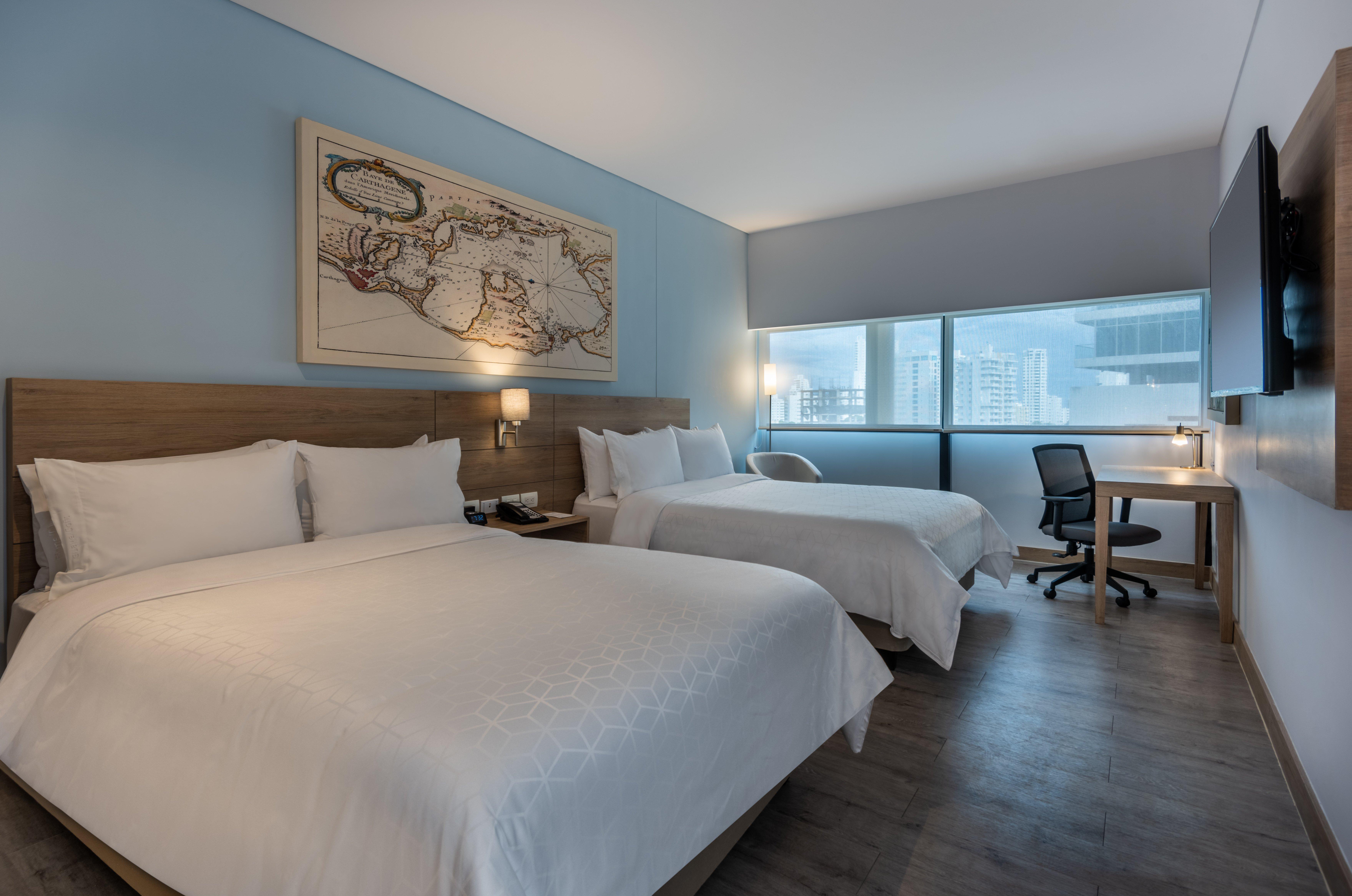 Double Two Double Beds