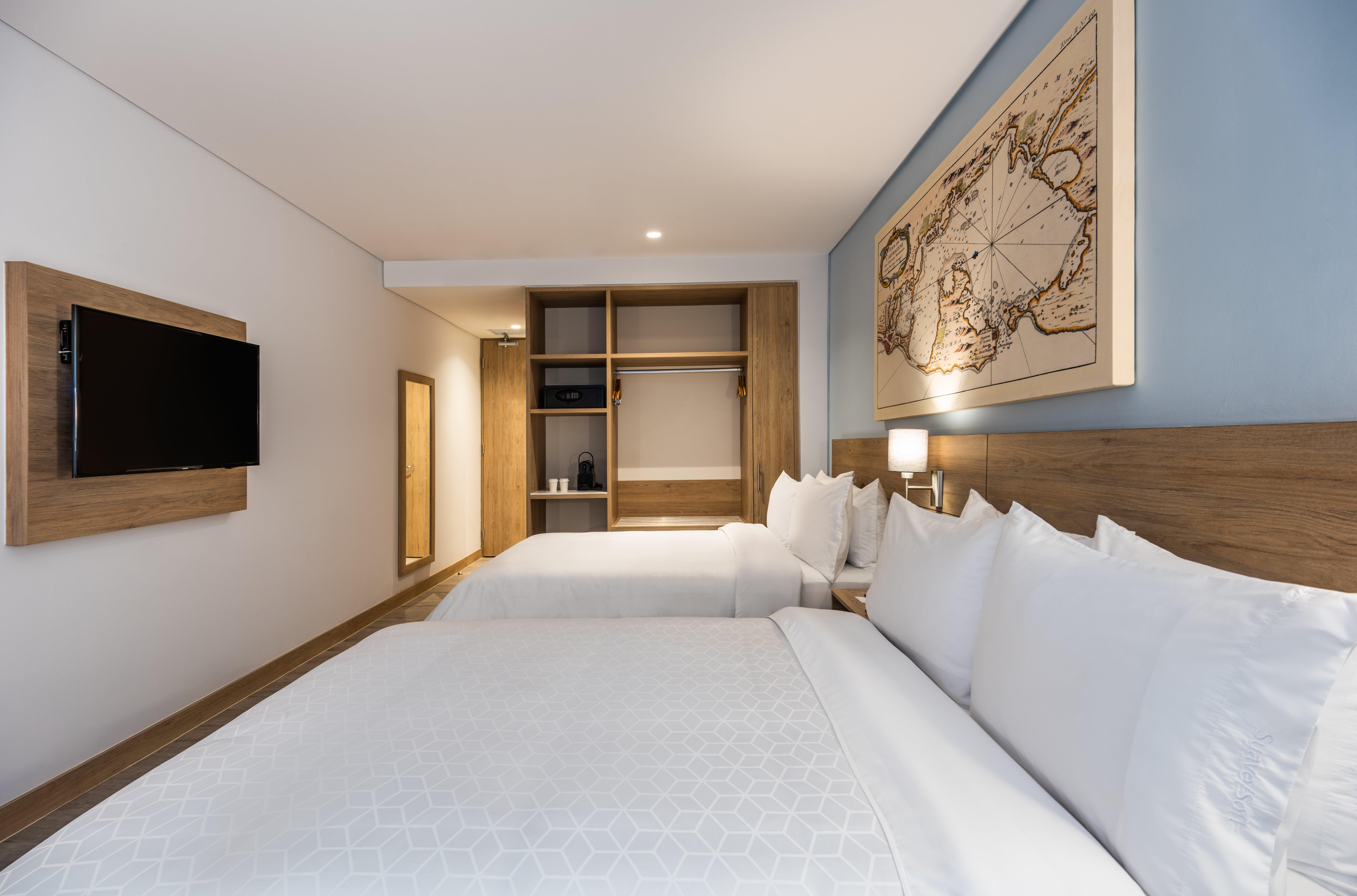 Double Two Double Beds