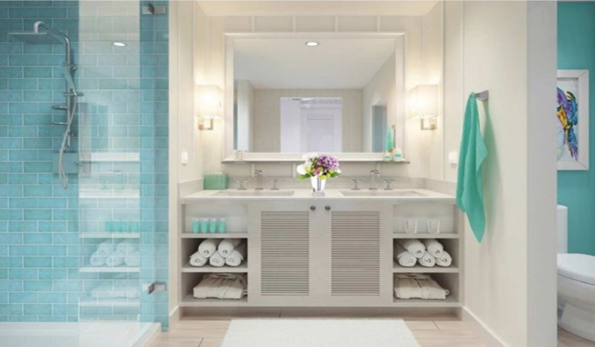 Double King Size Bed