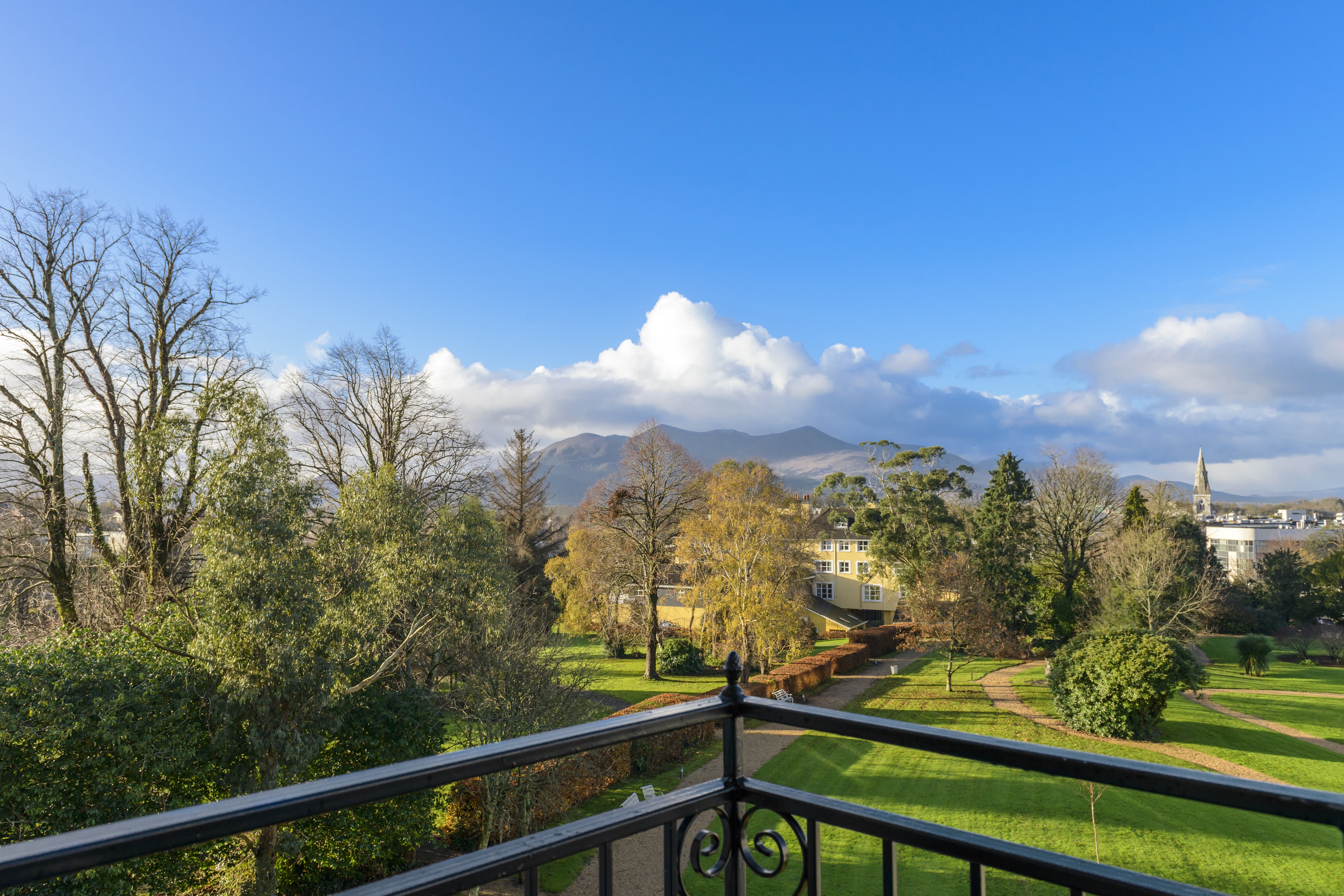 Double Garden View King Bed