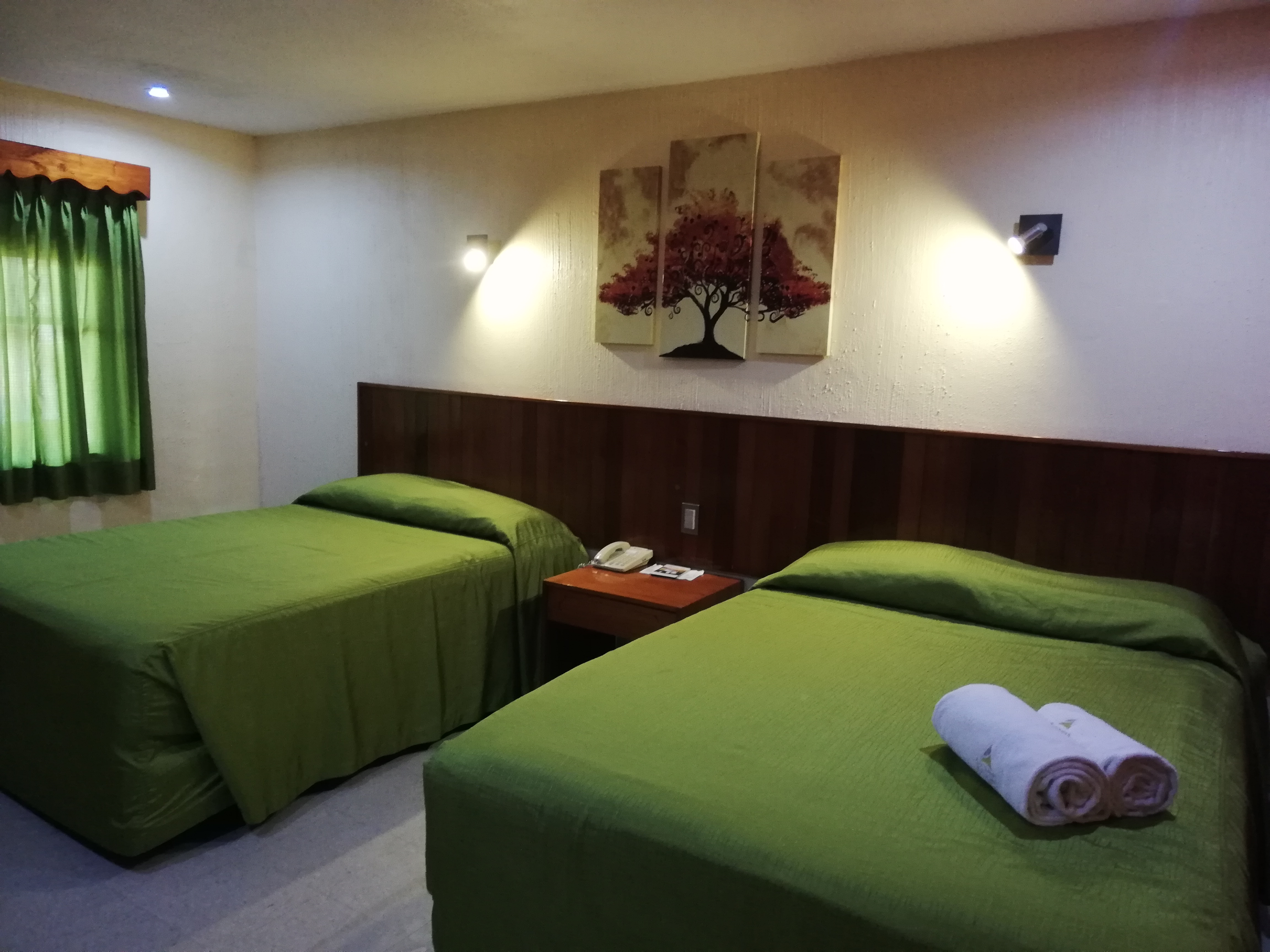 Double Two Double Beds