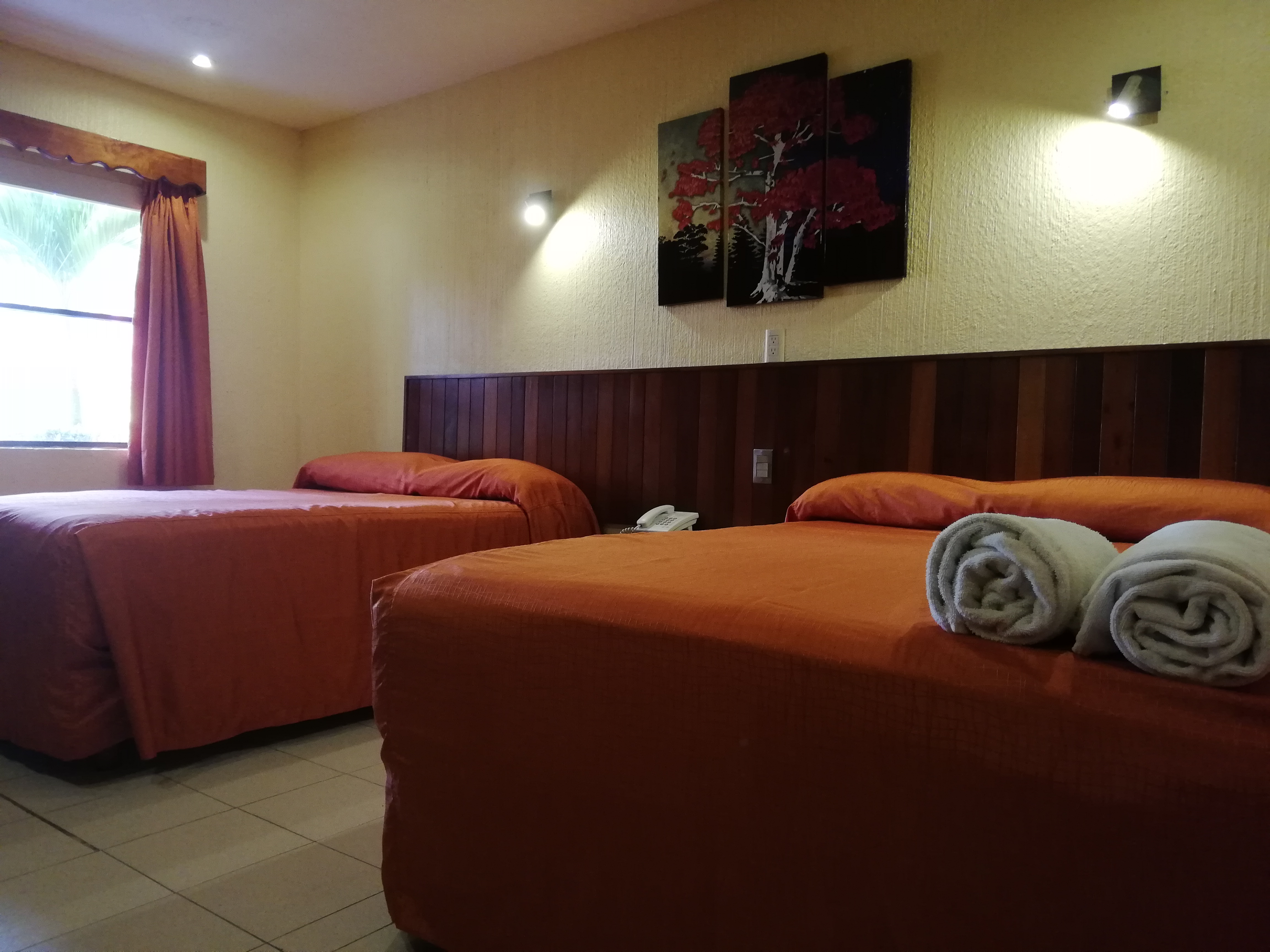 Double Two Double Beds