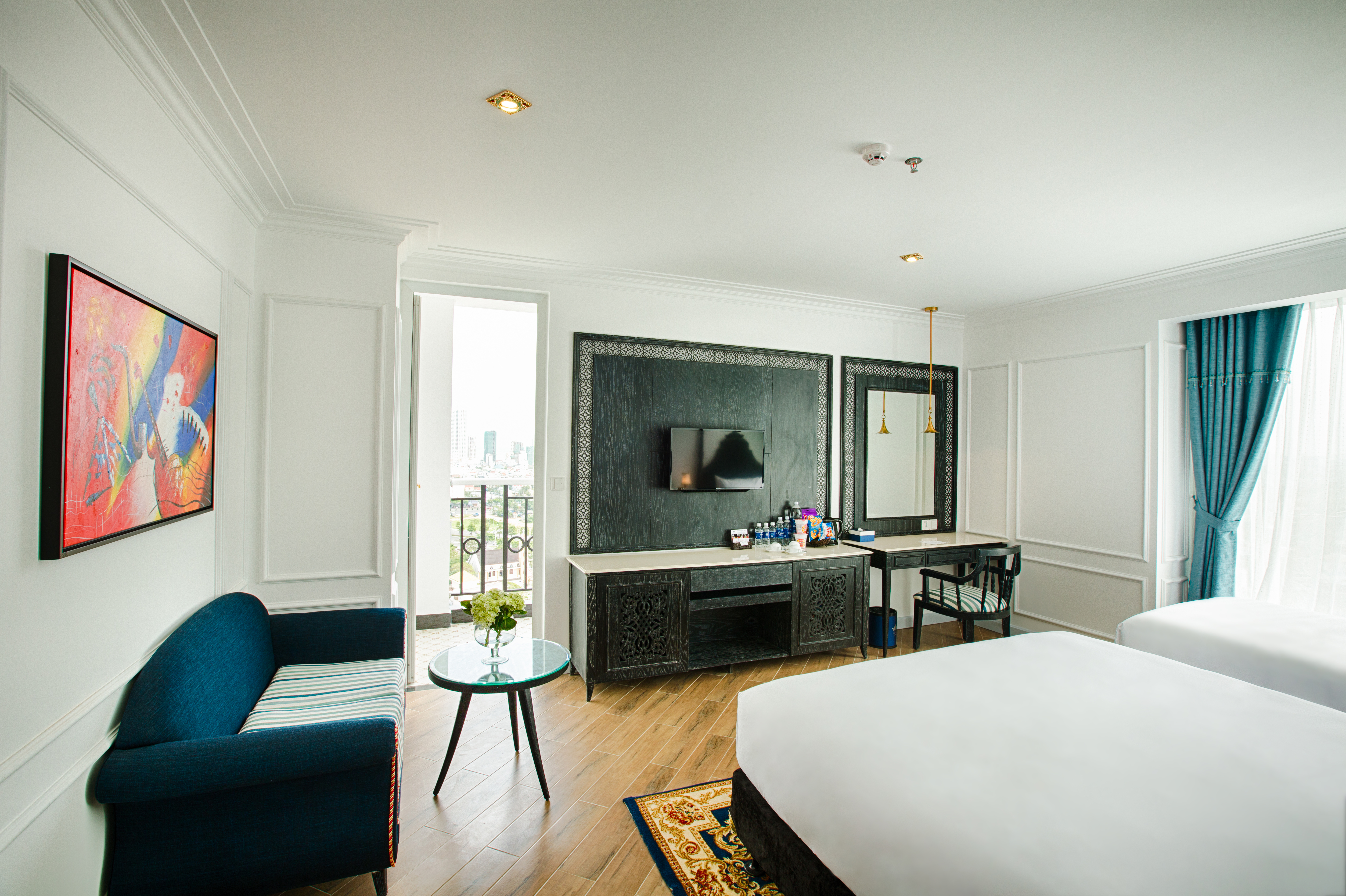 Family Room with Balcony