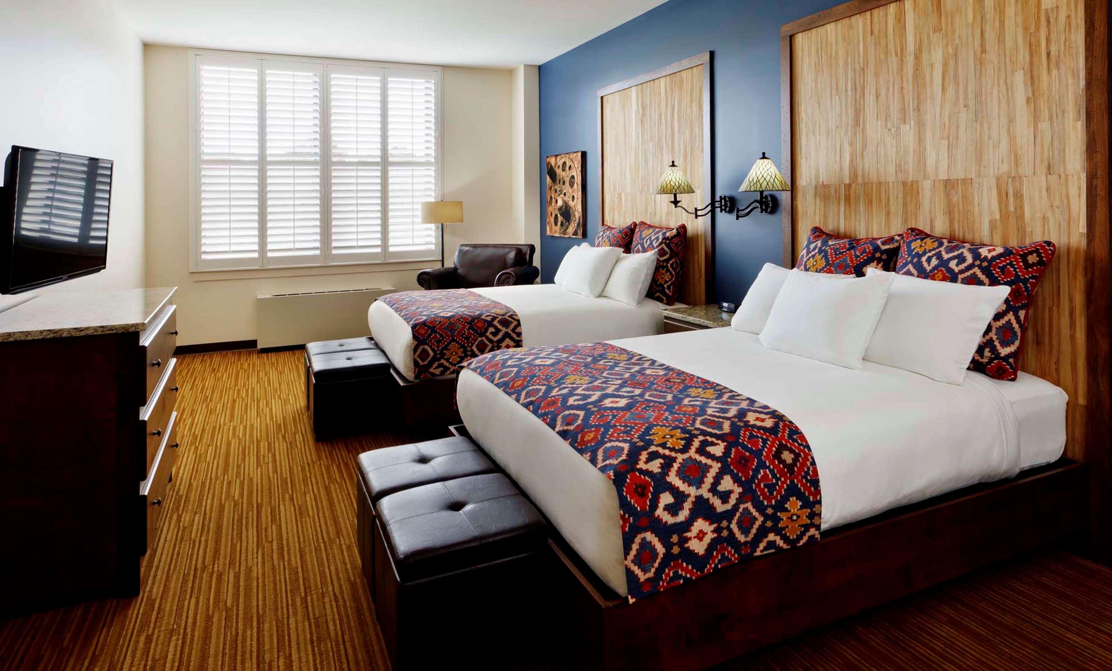 Double Two Queen Beds