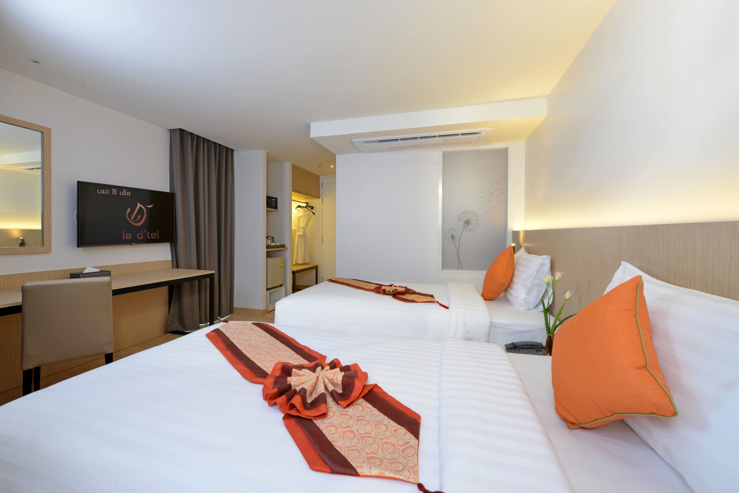 Double or Twin Deluxe with Balcony