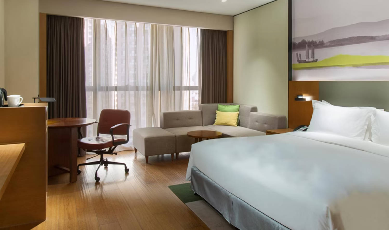 Double City View King Bed