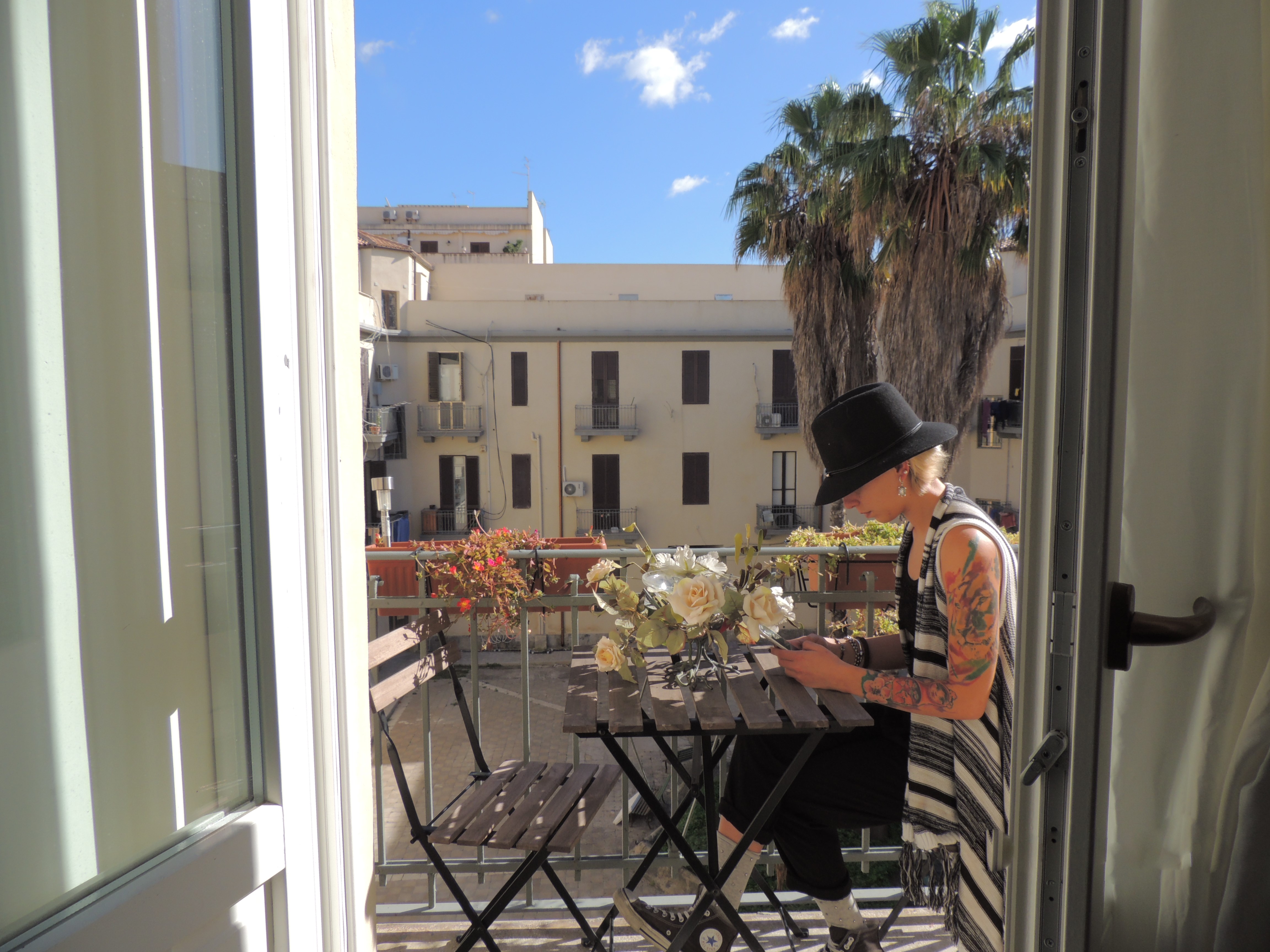 Quadruple with Balcony