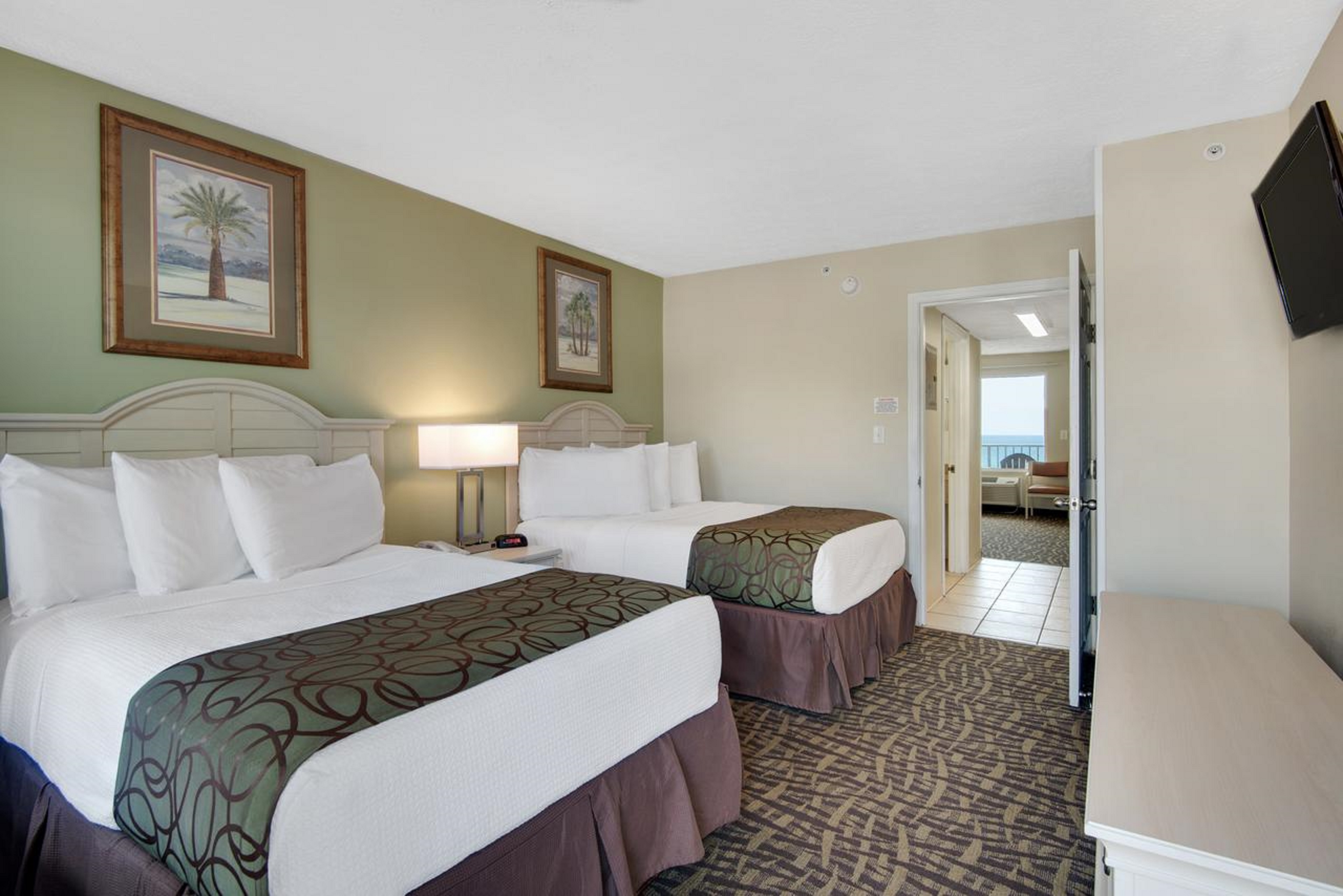 Suite Two Double Beds One Bedroom 