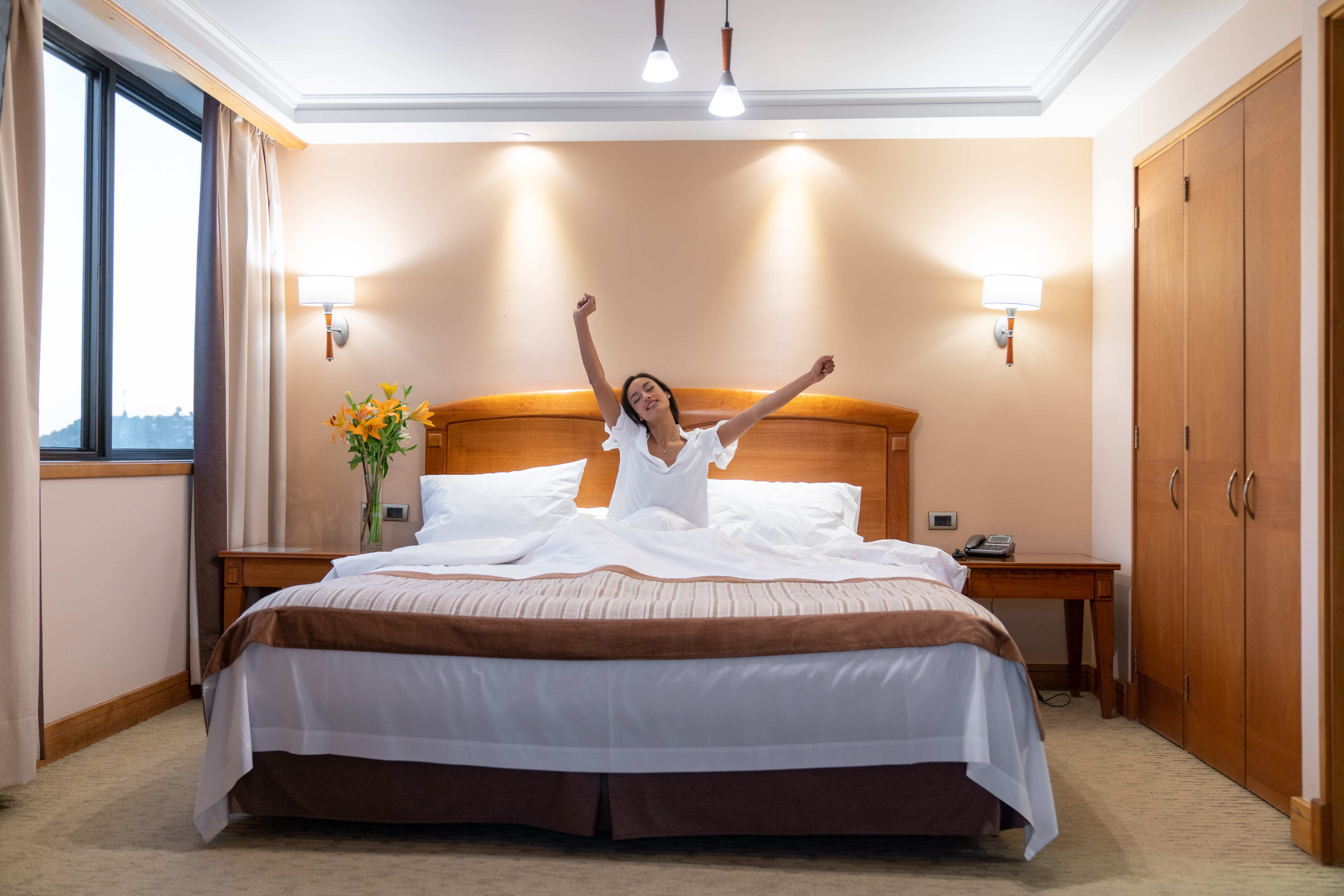 Double City View King Bed