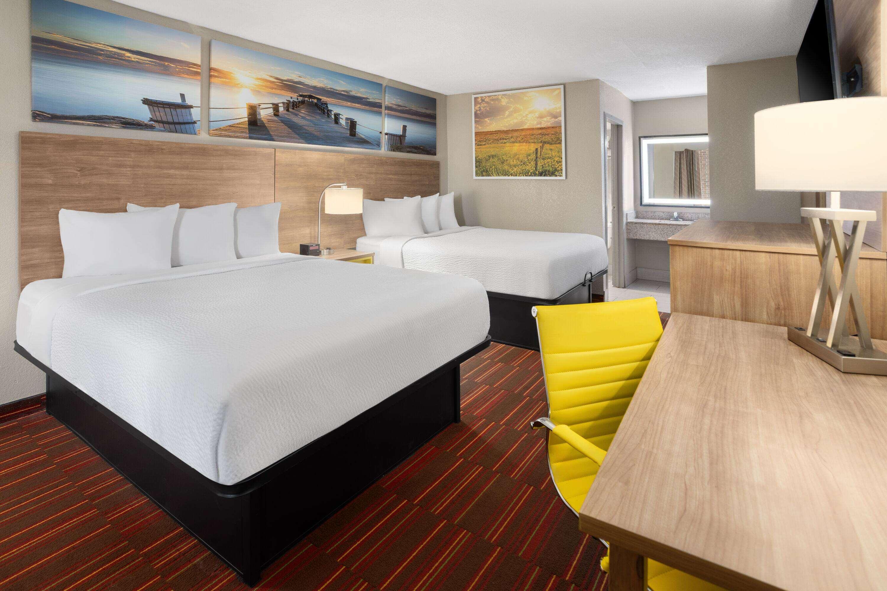 Quadruple Two Double Beds