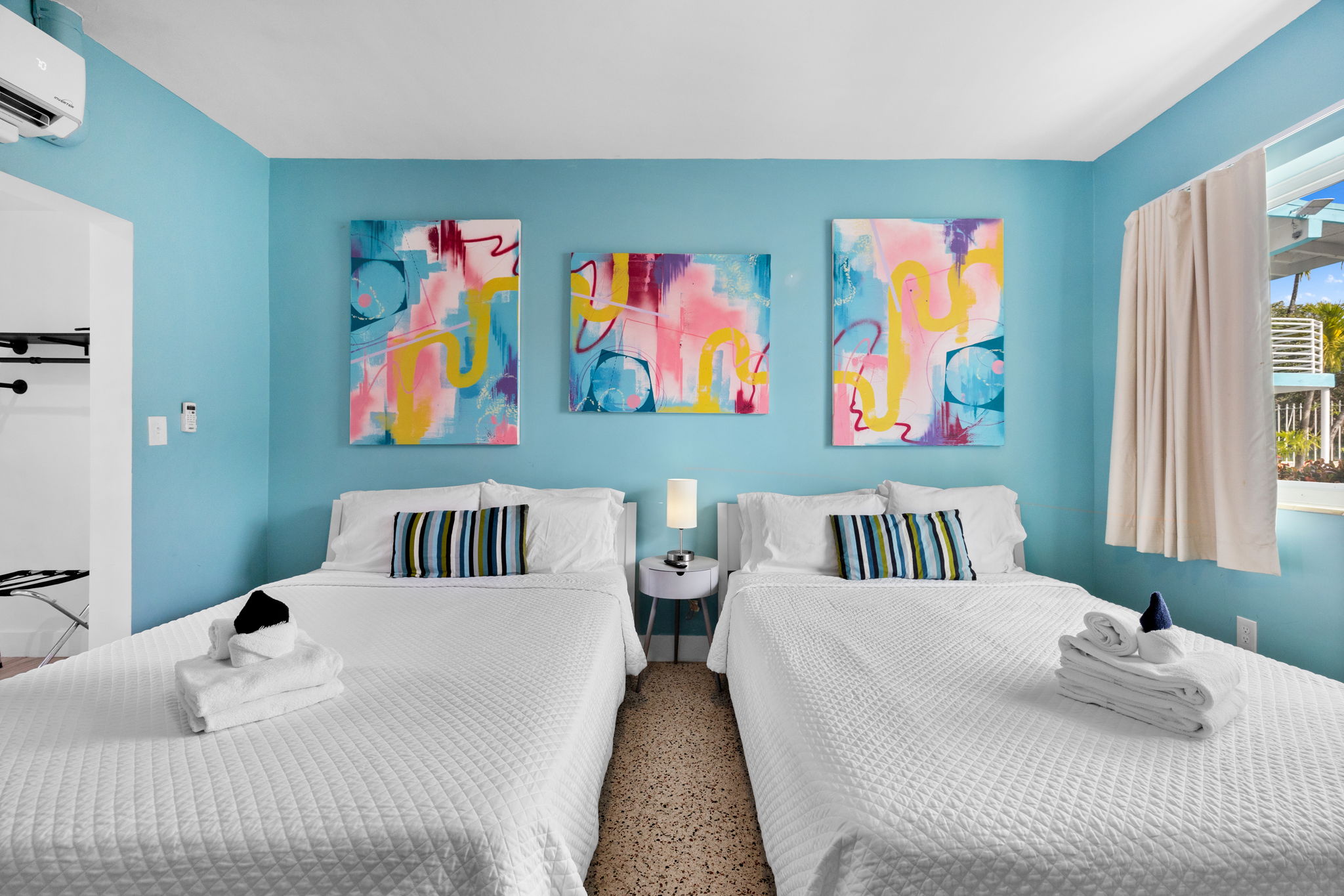 Quadruple with Double Bed