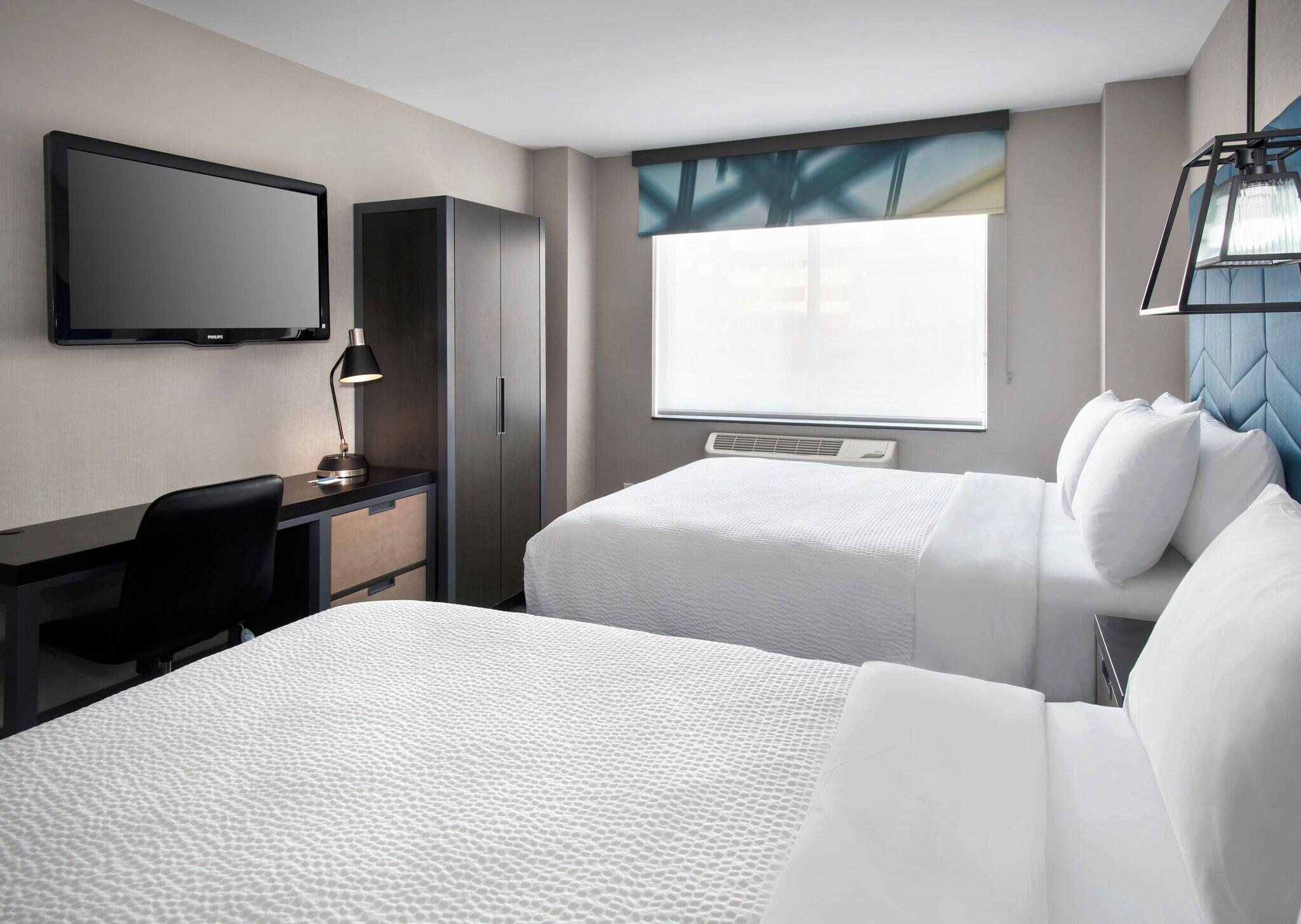 Double Two Queen Beds
