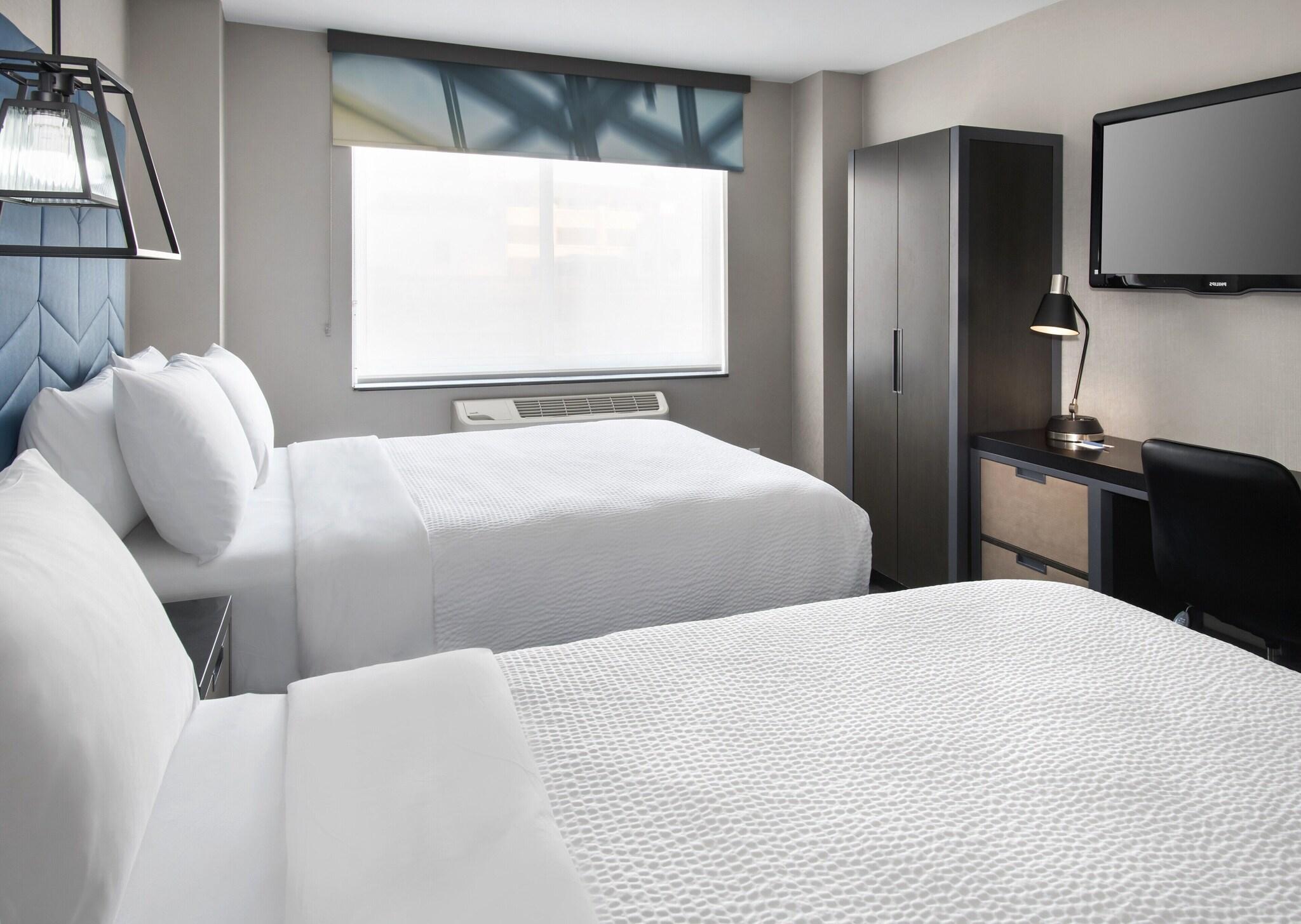 Double Two Queen Beds