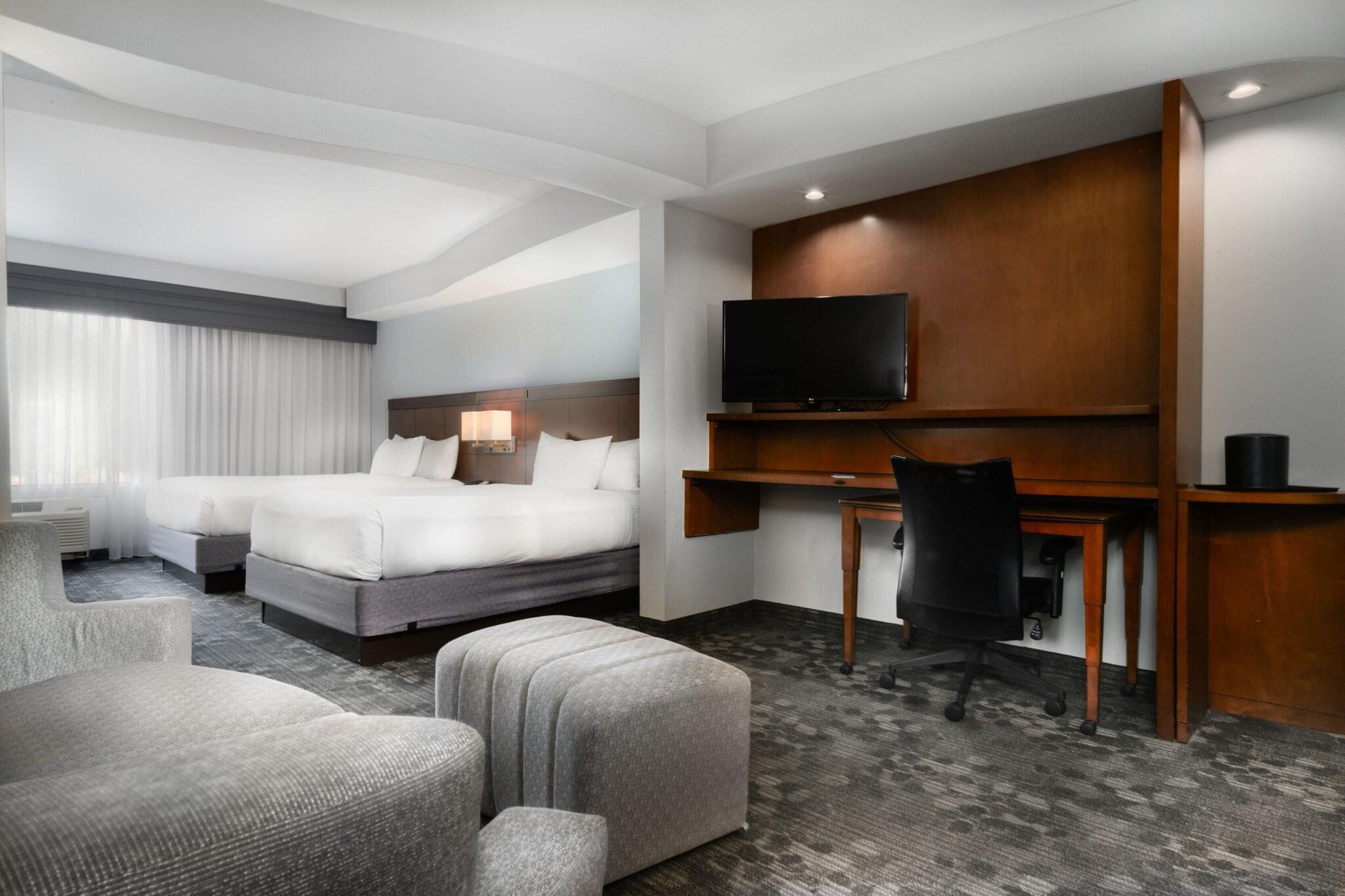 Double Two Queen Beds