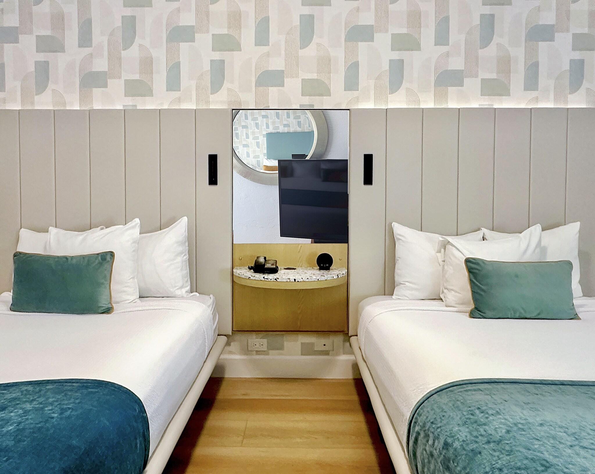 Quadruple Classic Two Double Beds