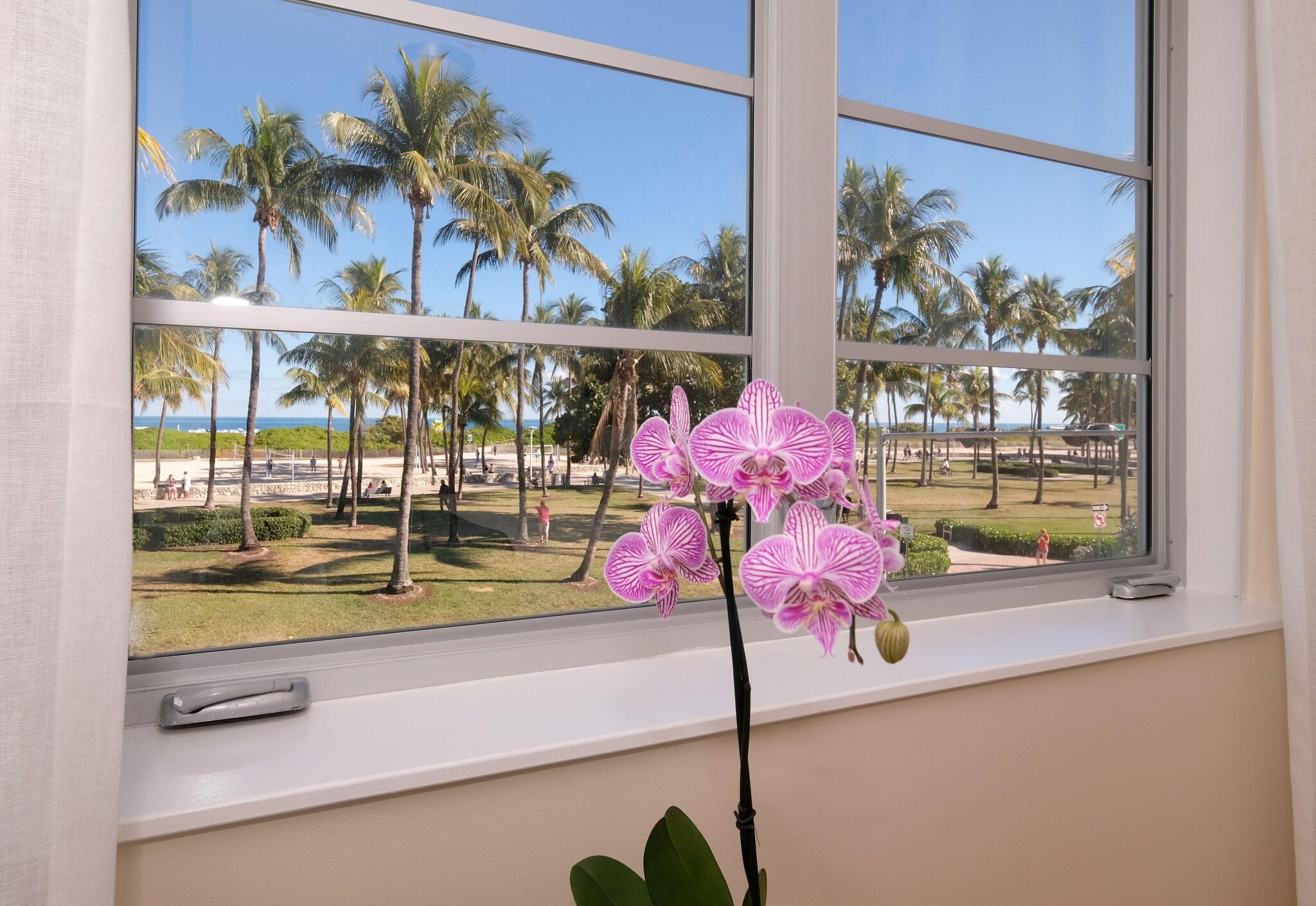 Quadruple Ocean View Two Double Beds