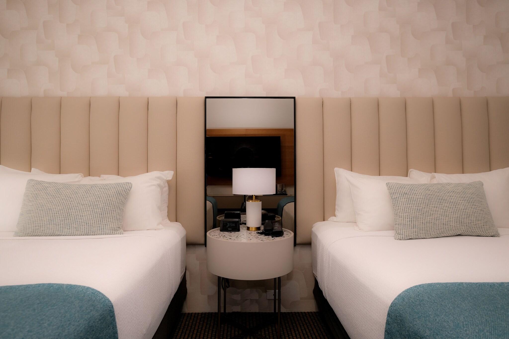 Quadruple Ocean View Two Double Beds