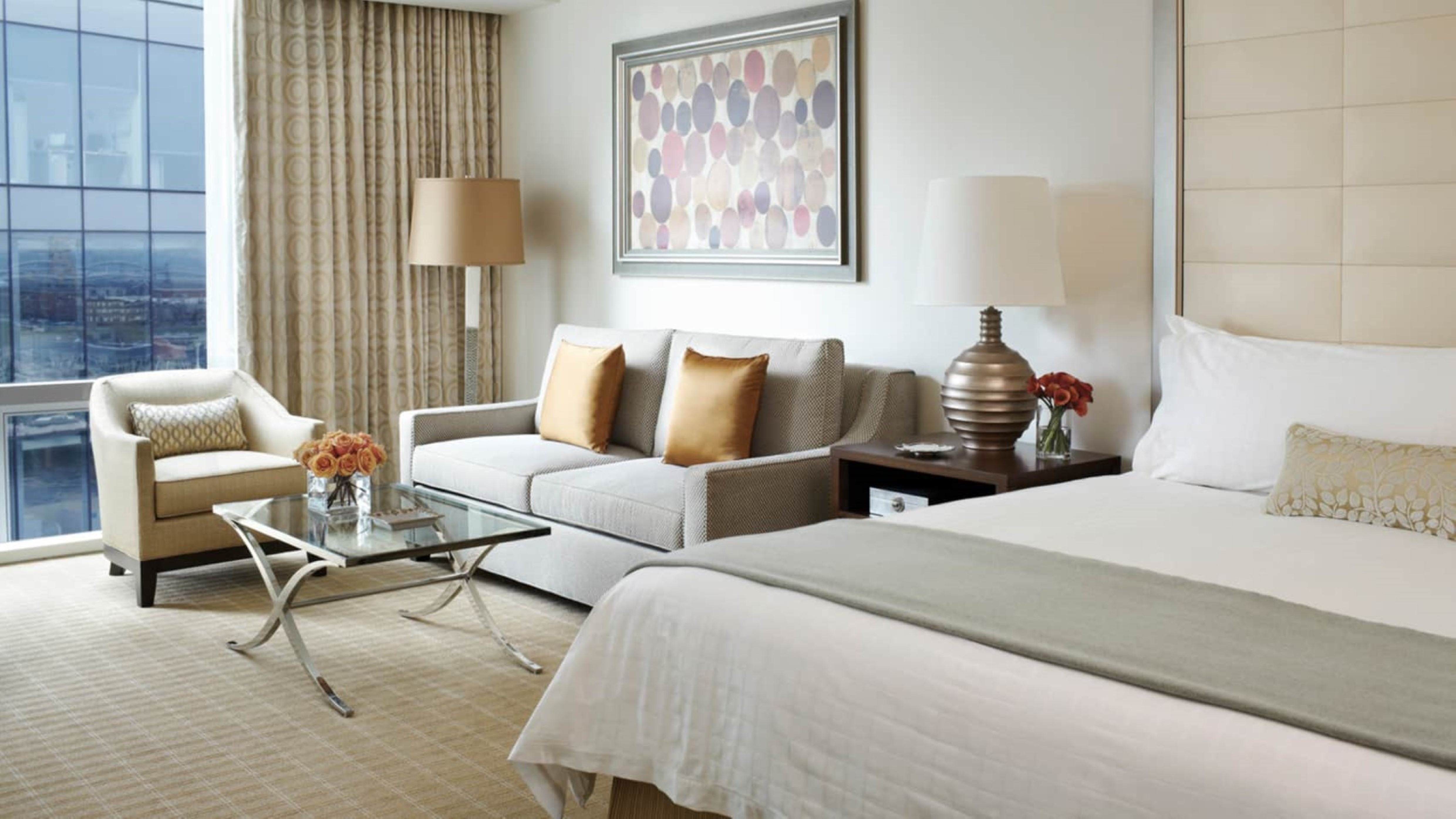 Room City View Two Double Beds