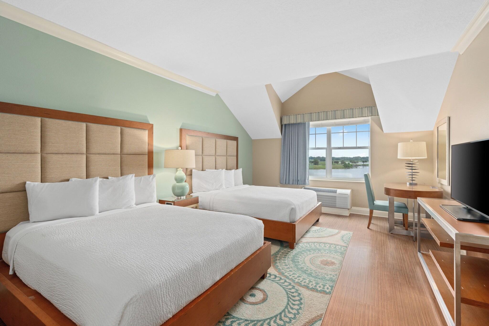 Double Two Queen Beds