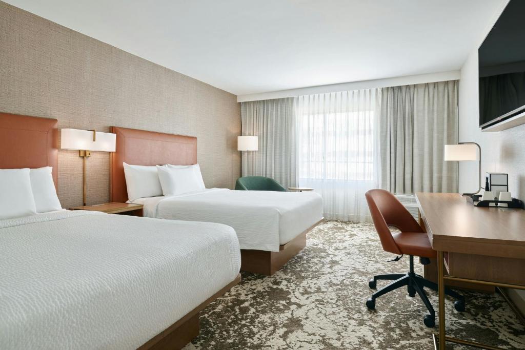 Double Two Queen Beds