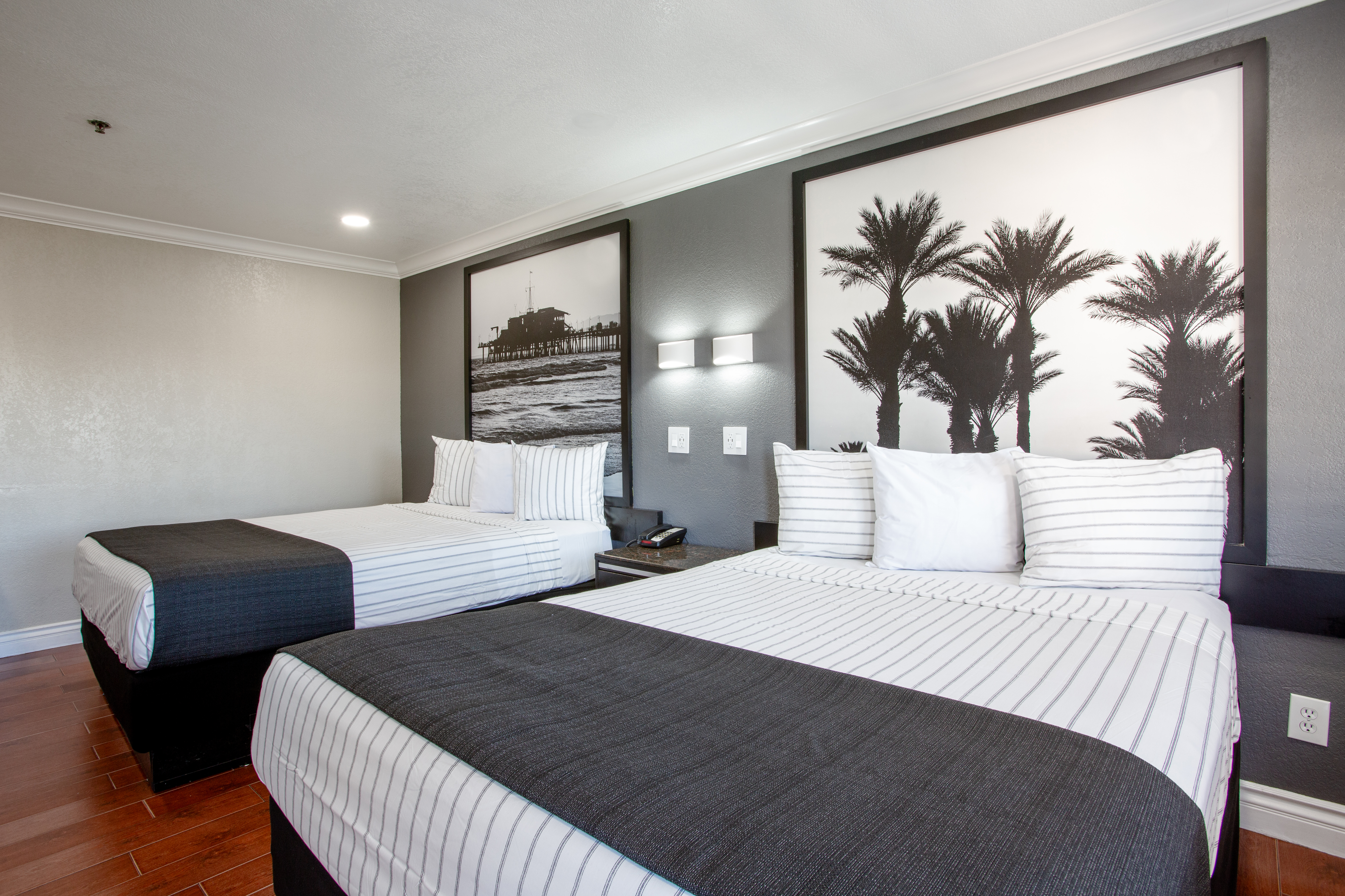 Quadruple Two Queen Beds