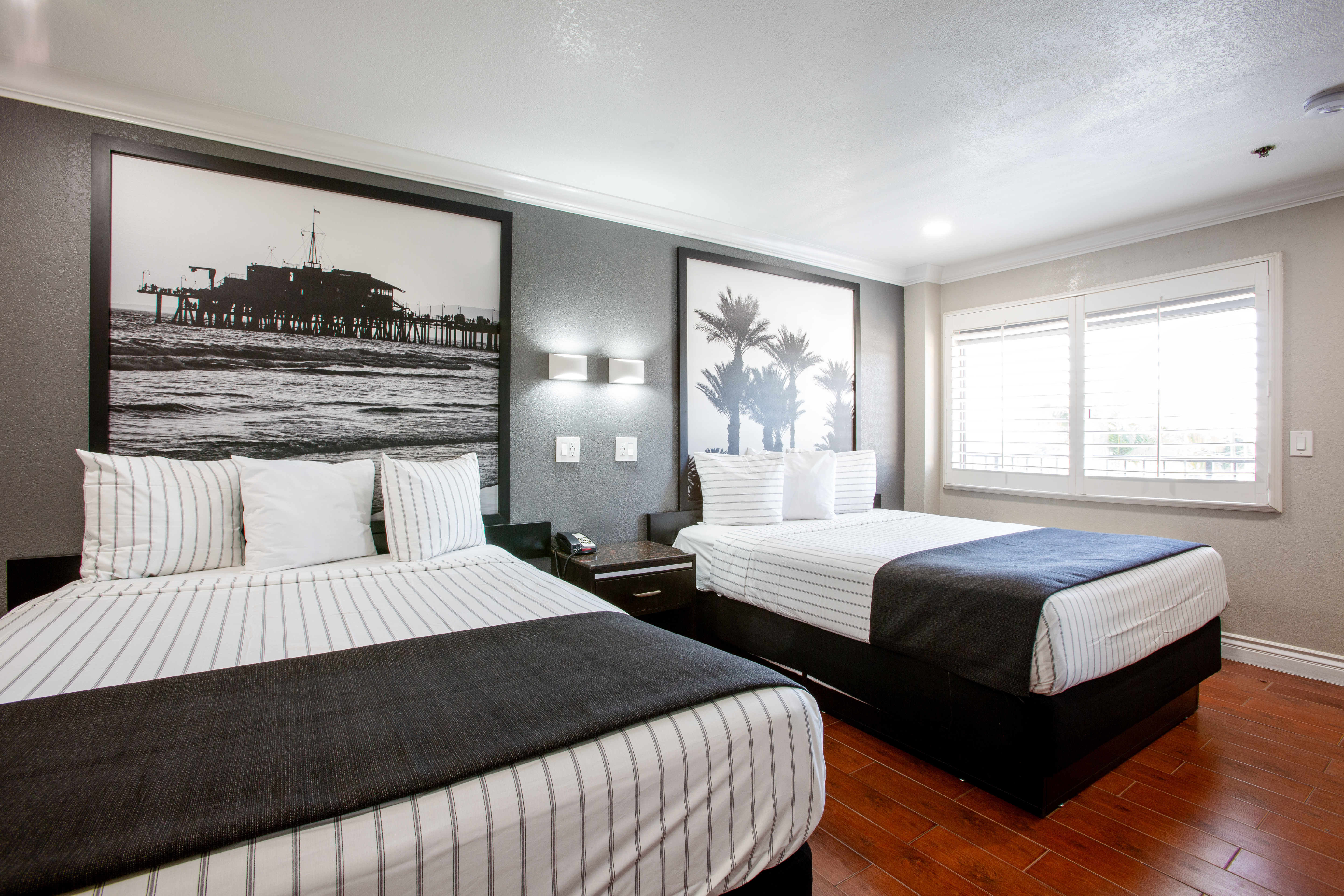 Quadruple Two Queen Beds