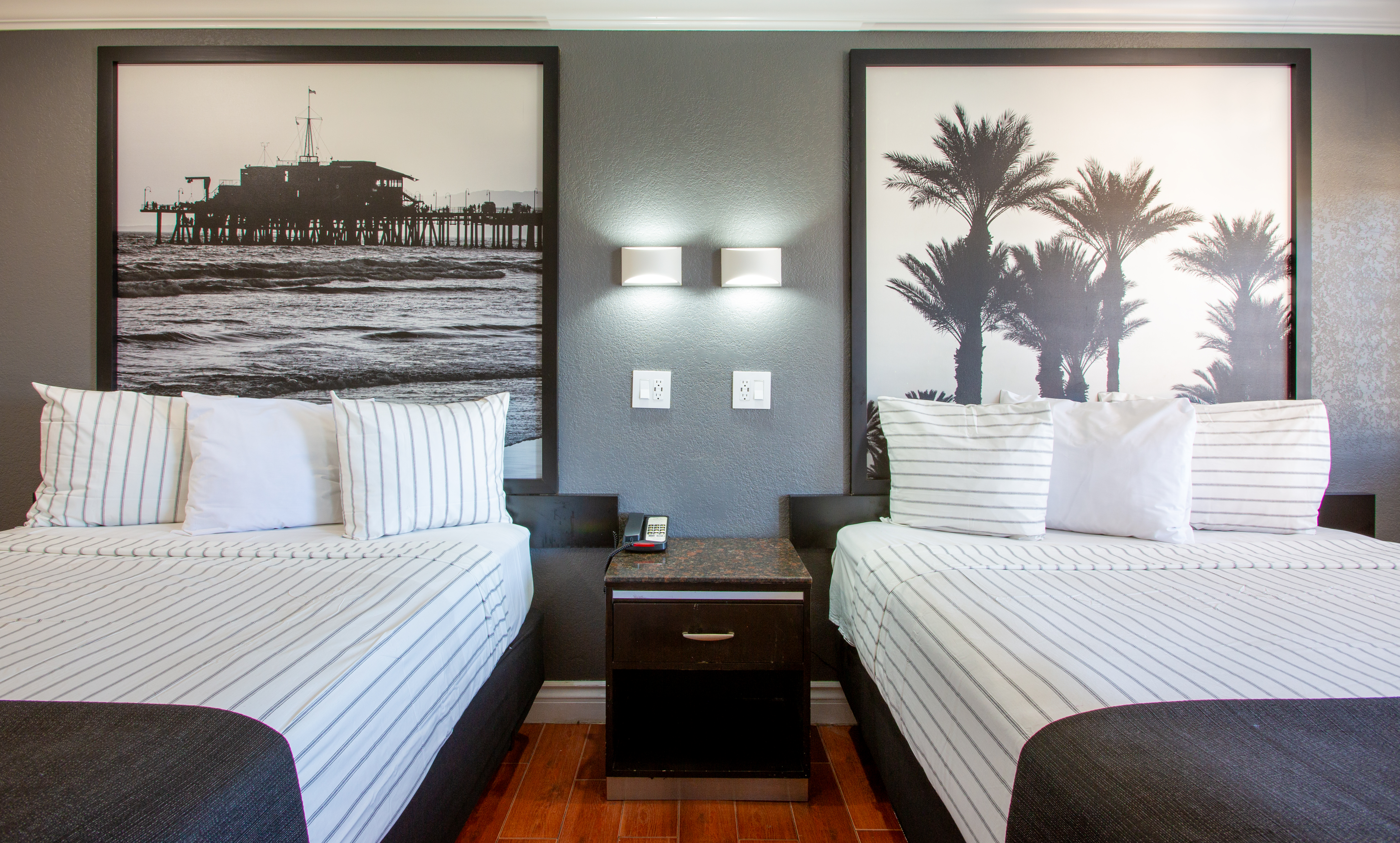 Quadruple Two Queen Beds