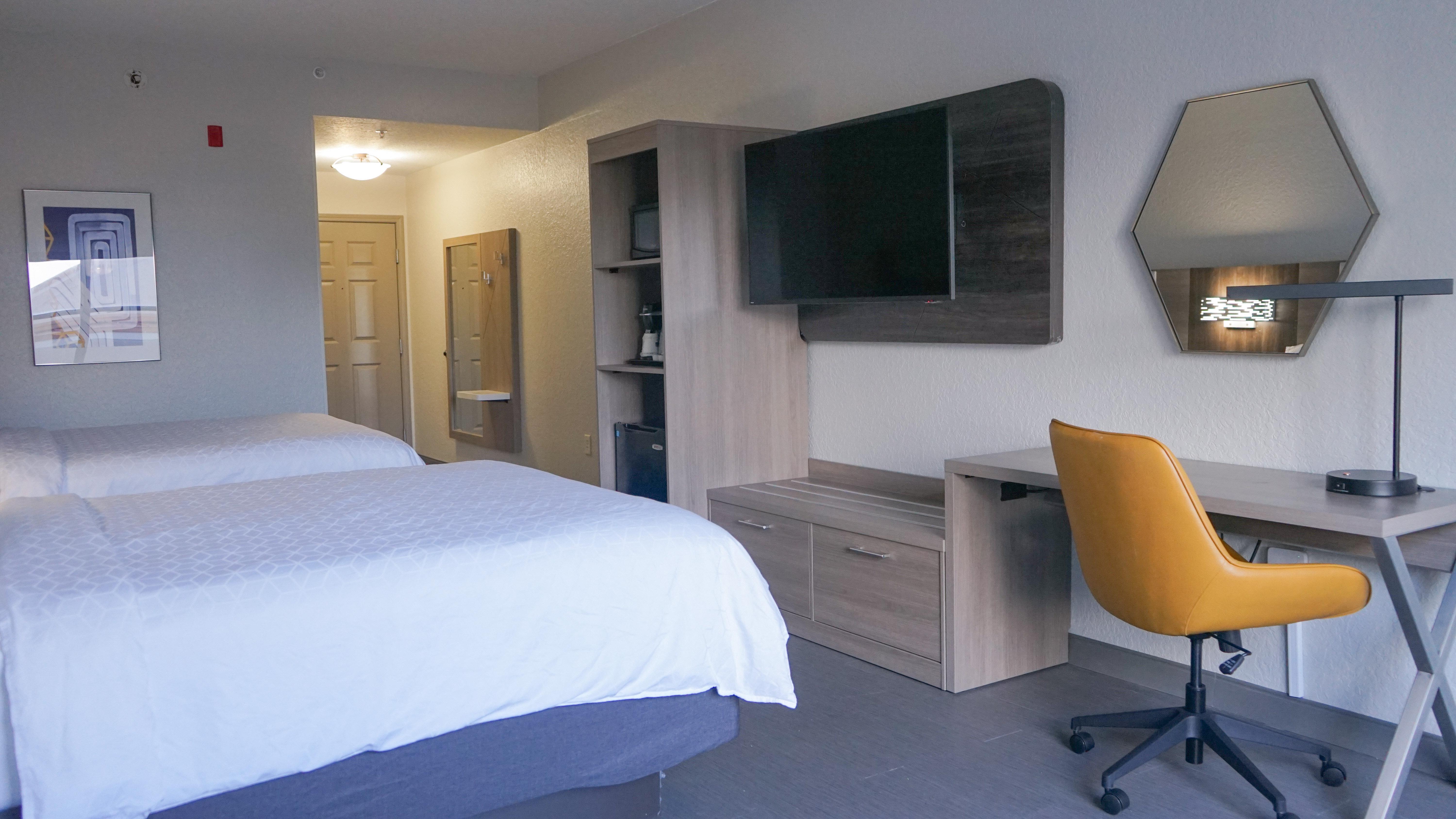 Double Two Queen Beds