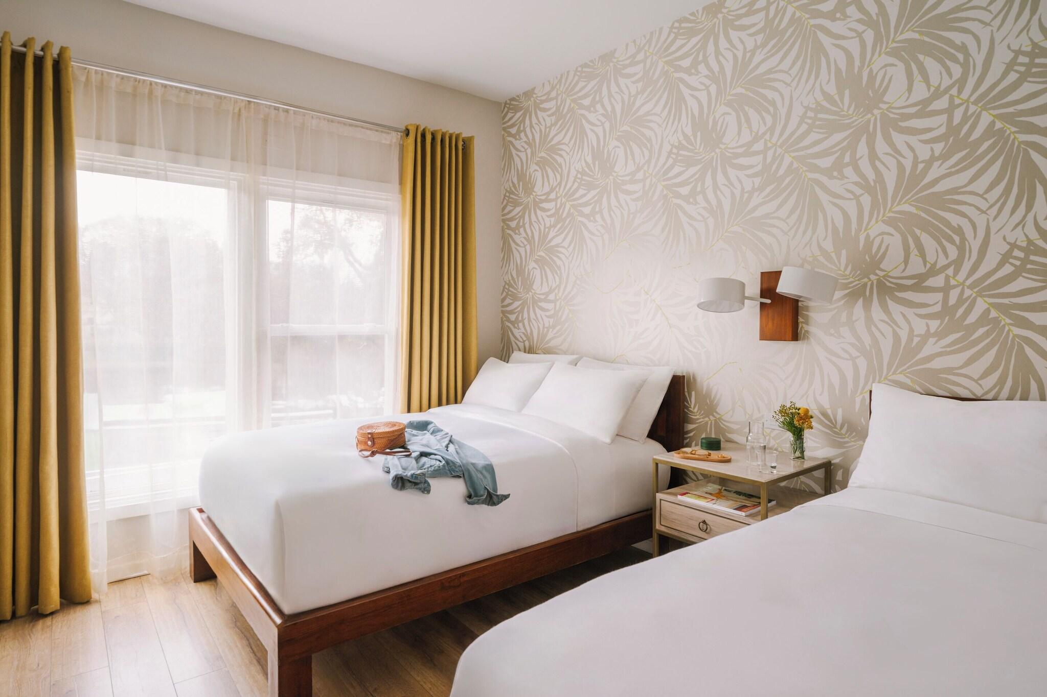 Double Two Double Beds