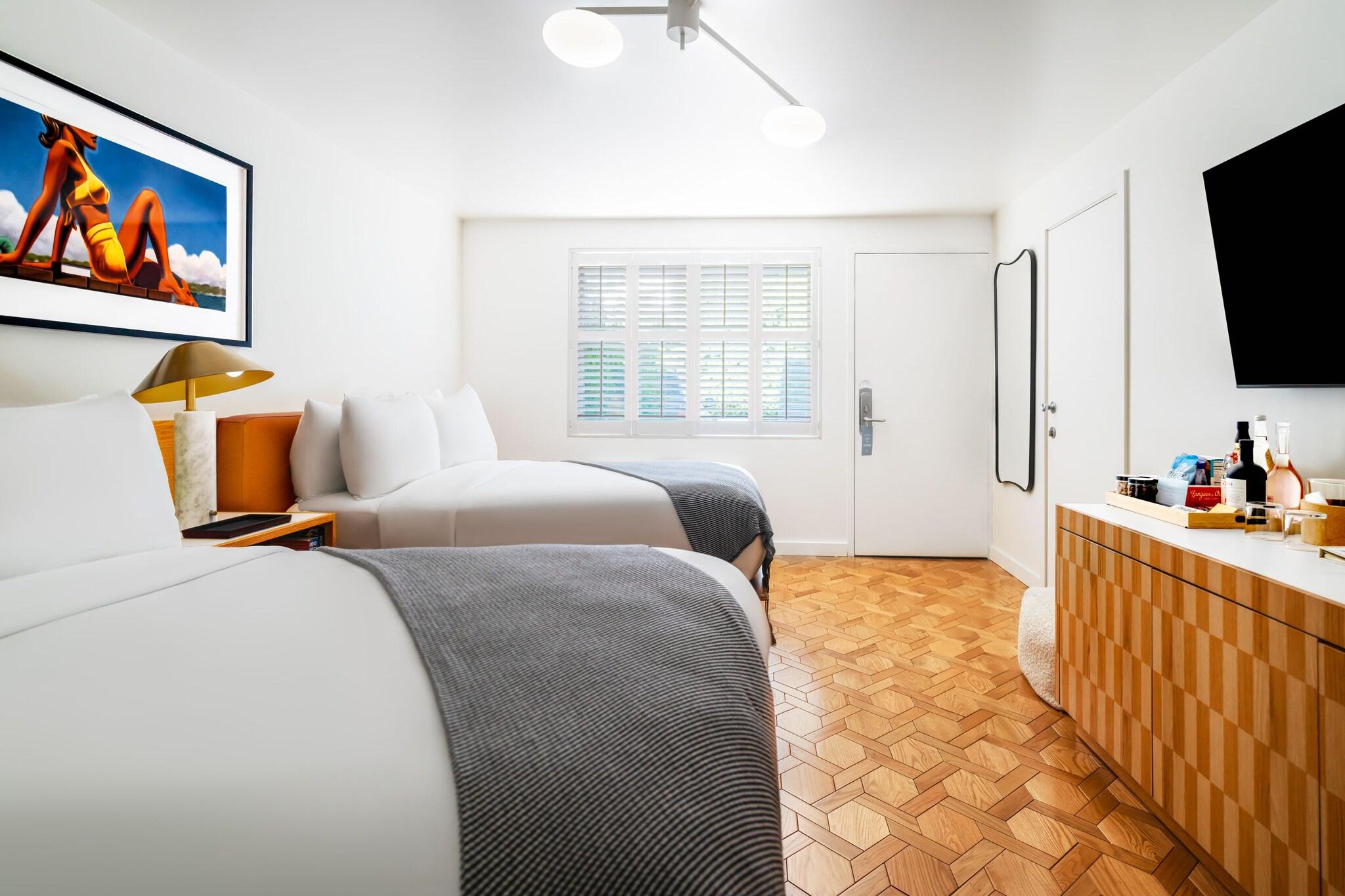 Double Two Double Beds Premium