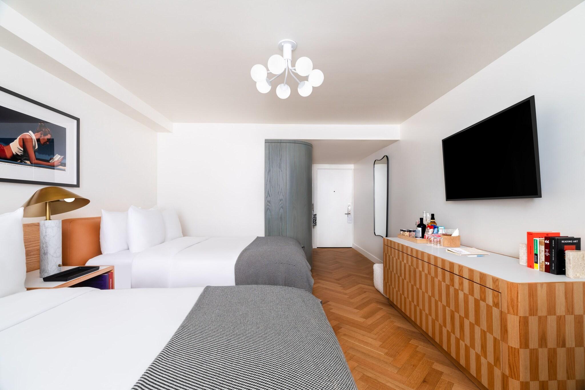 Double Two Double Beds