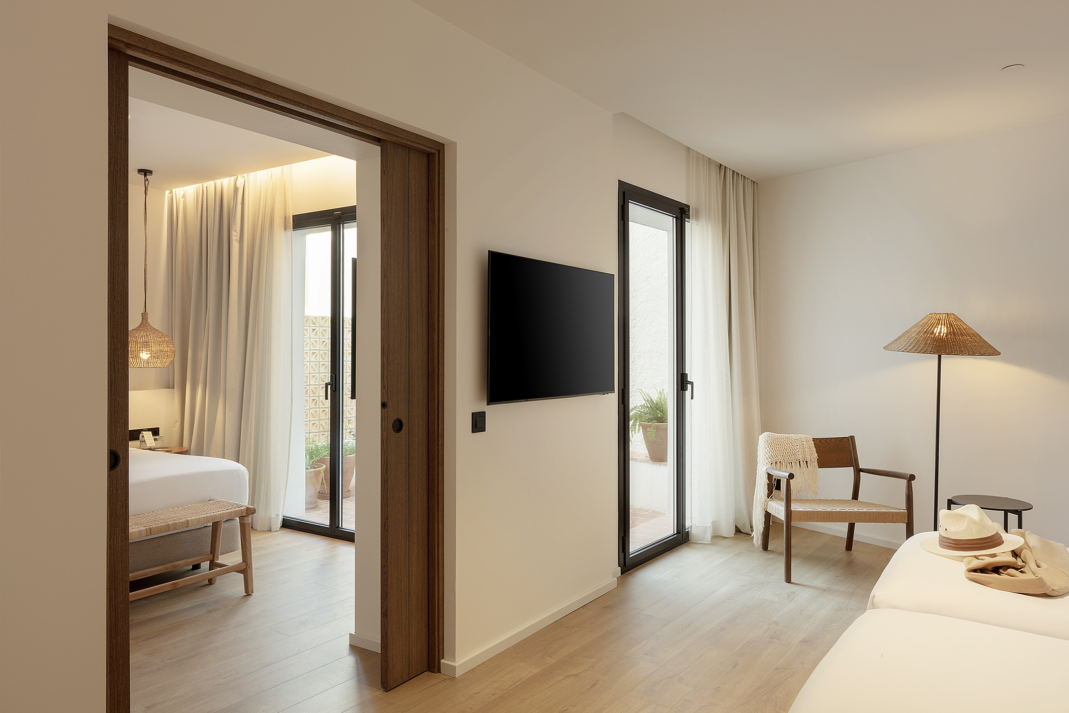 Family Room with Balcony