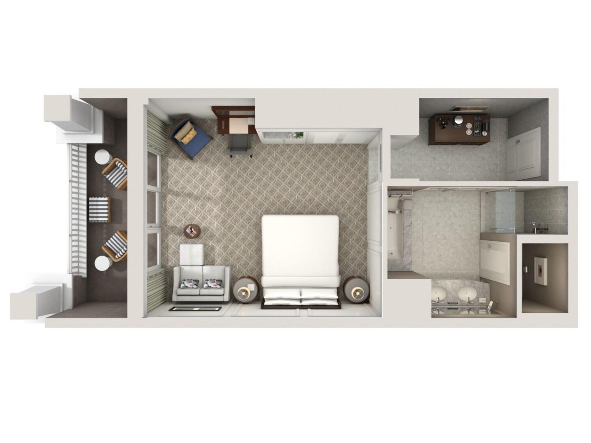 Double King Size Bed