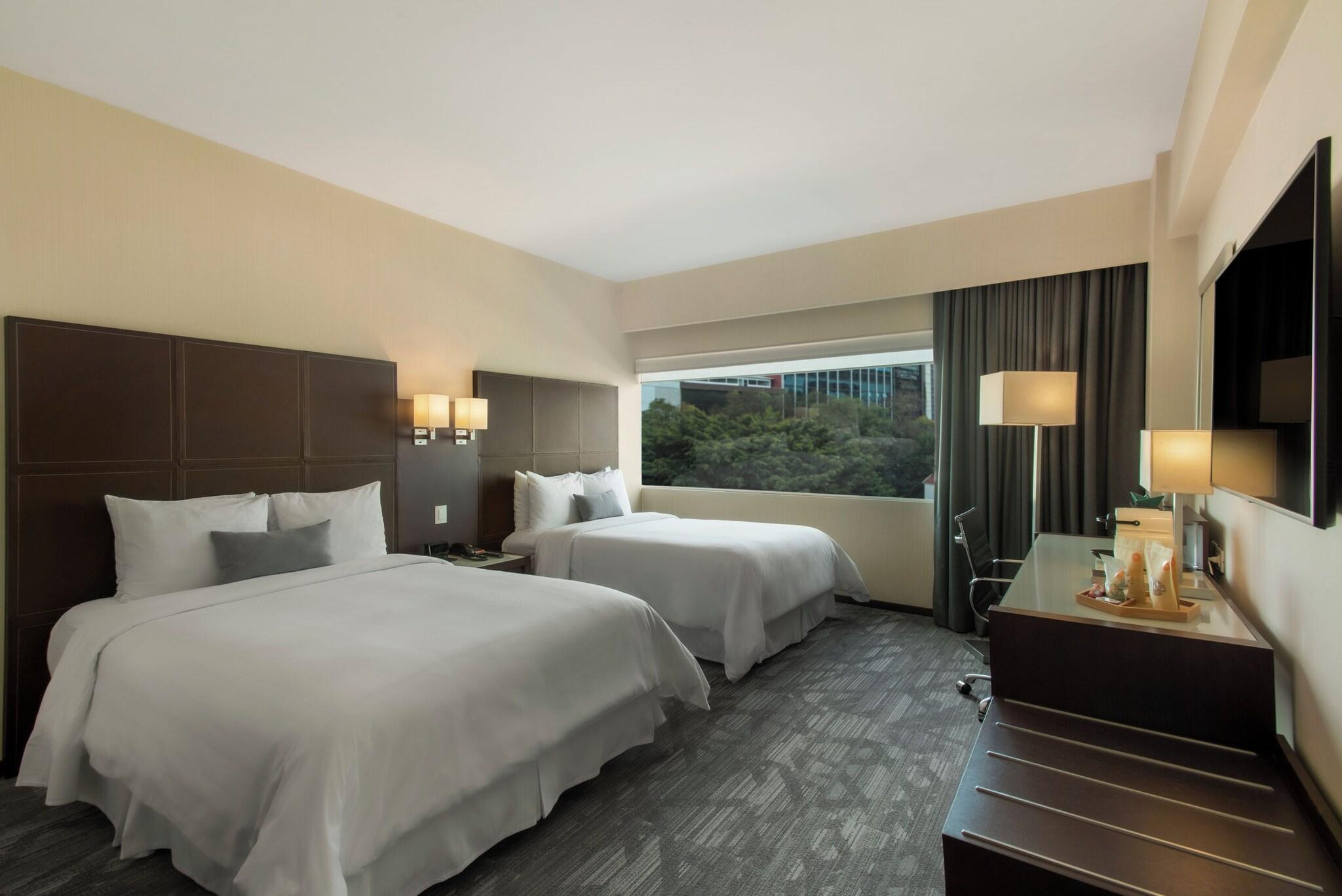 Double Two Double Beds