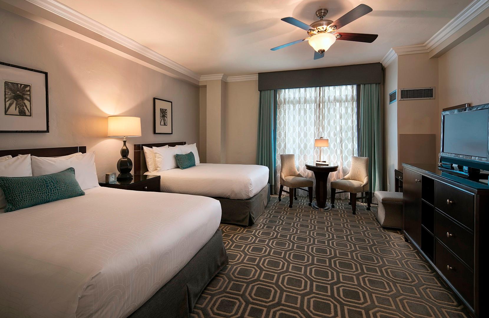 Double Two Queen Beds