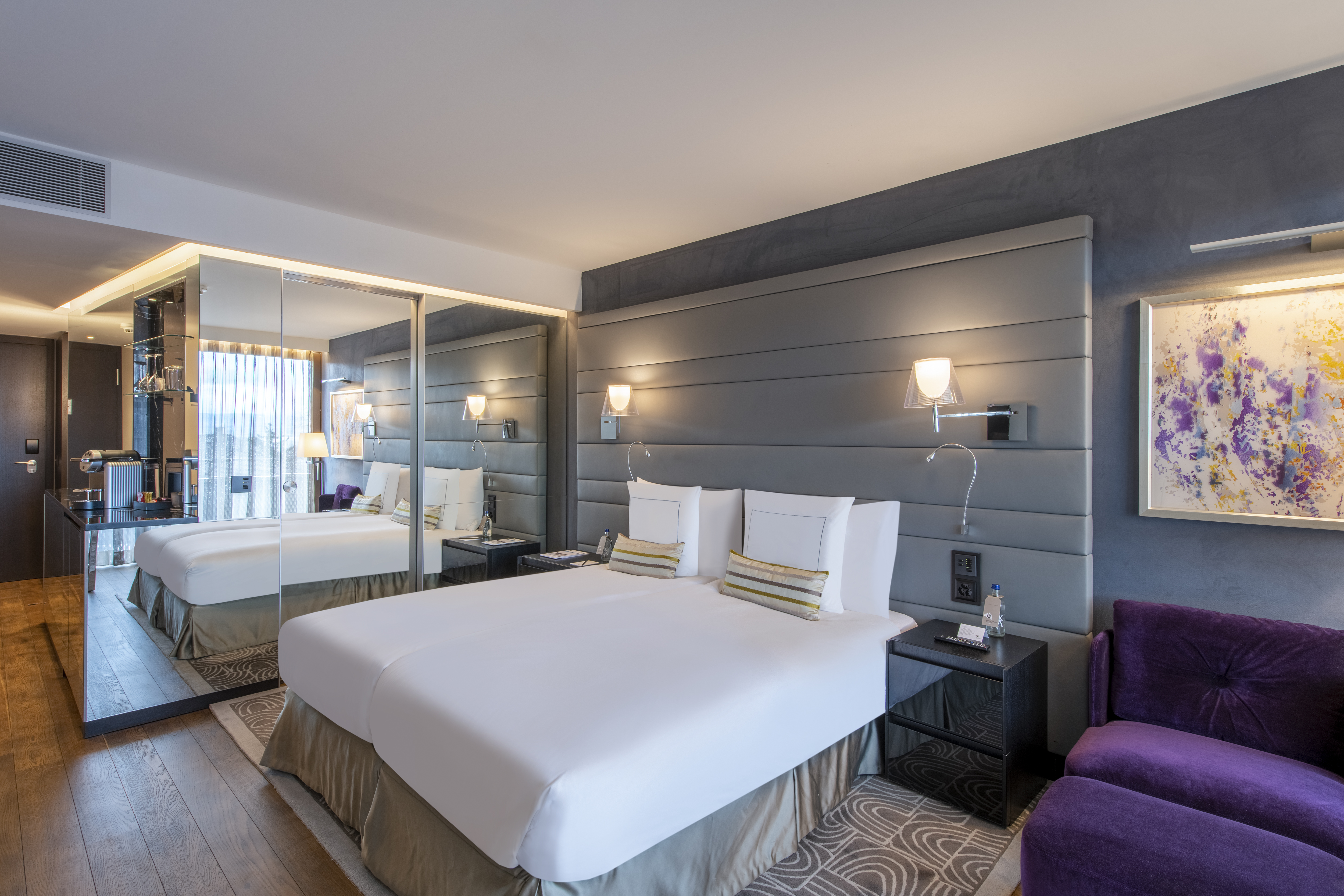 Double Park View with Balcony