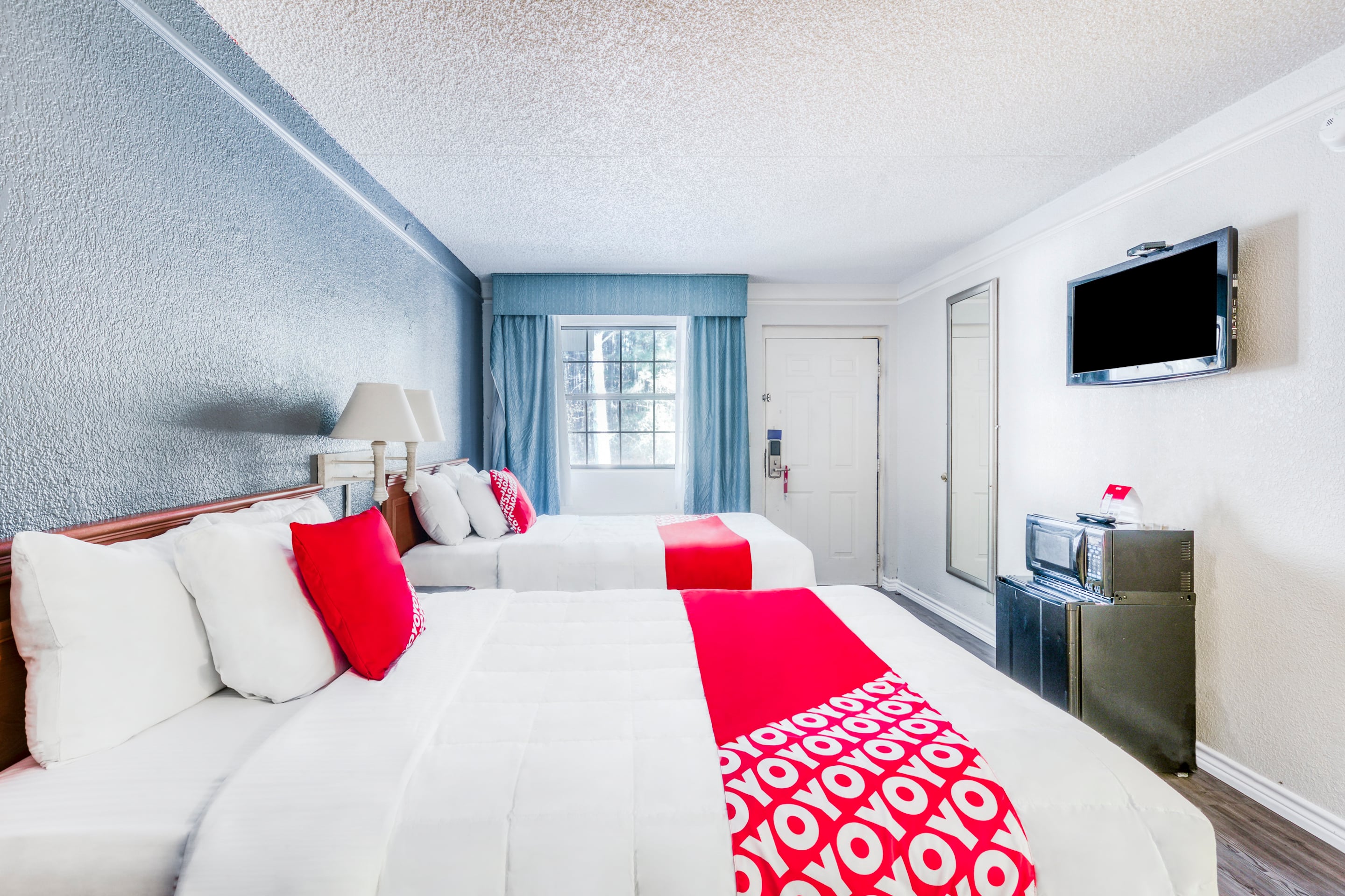 Double Two Double Beds