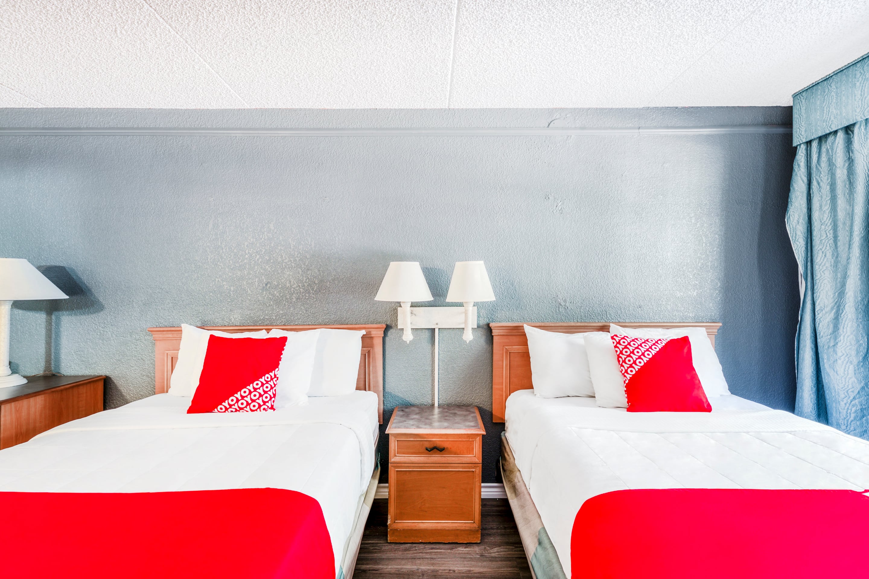 Double Two Double Beds