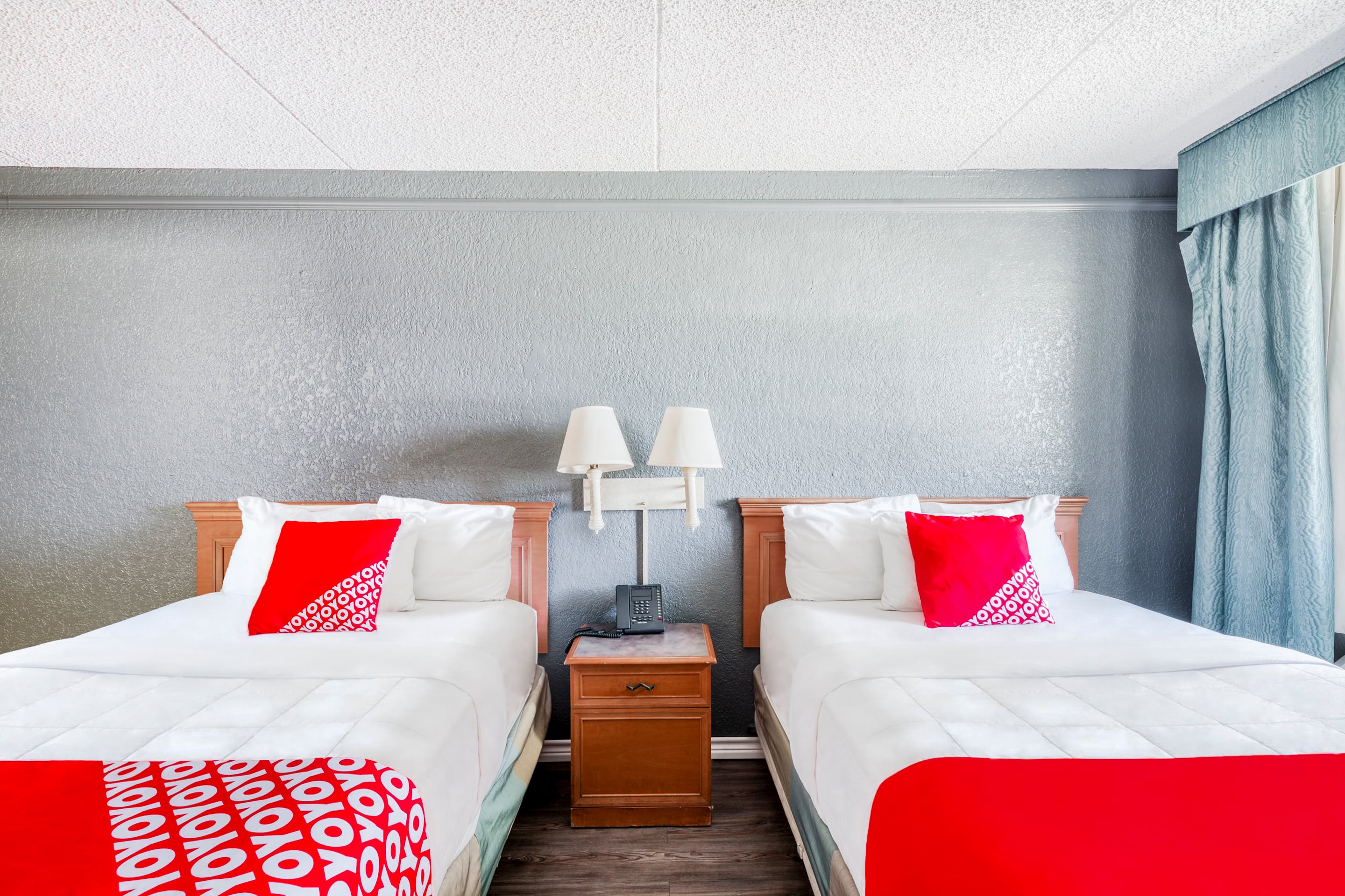 Double Two Double Beds