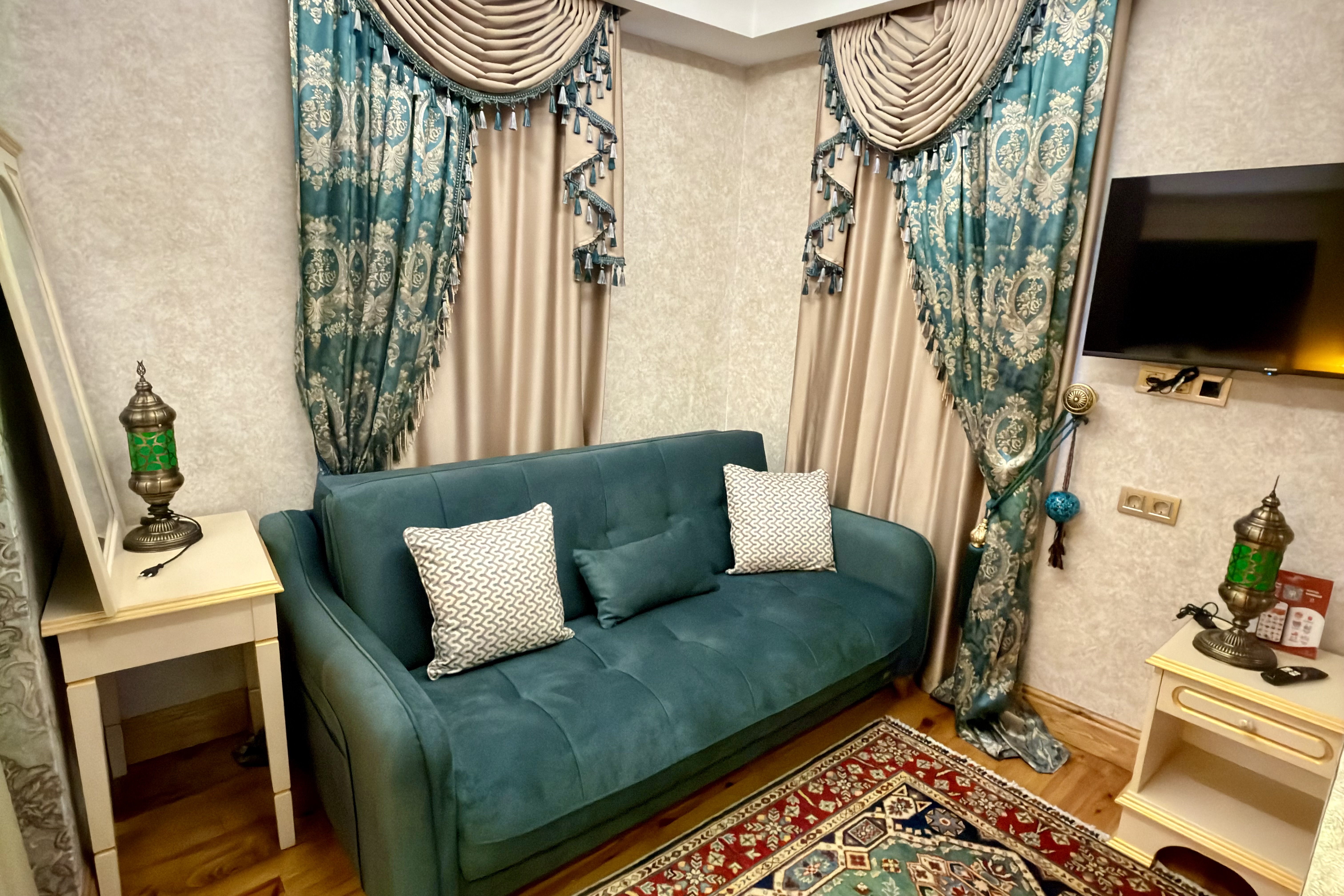 Junior Suite Two Double Beds One Bedroom 