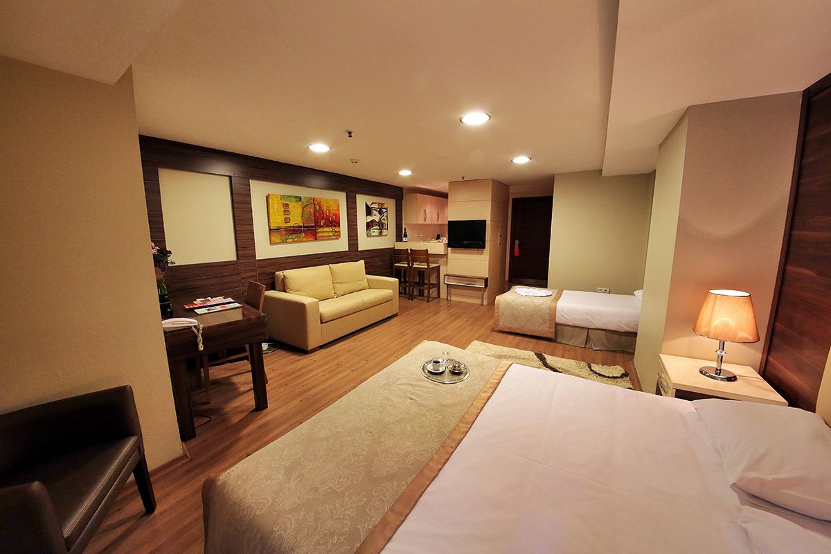 Family Room with Kitchenette