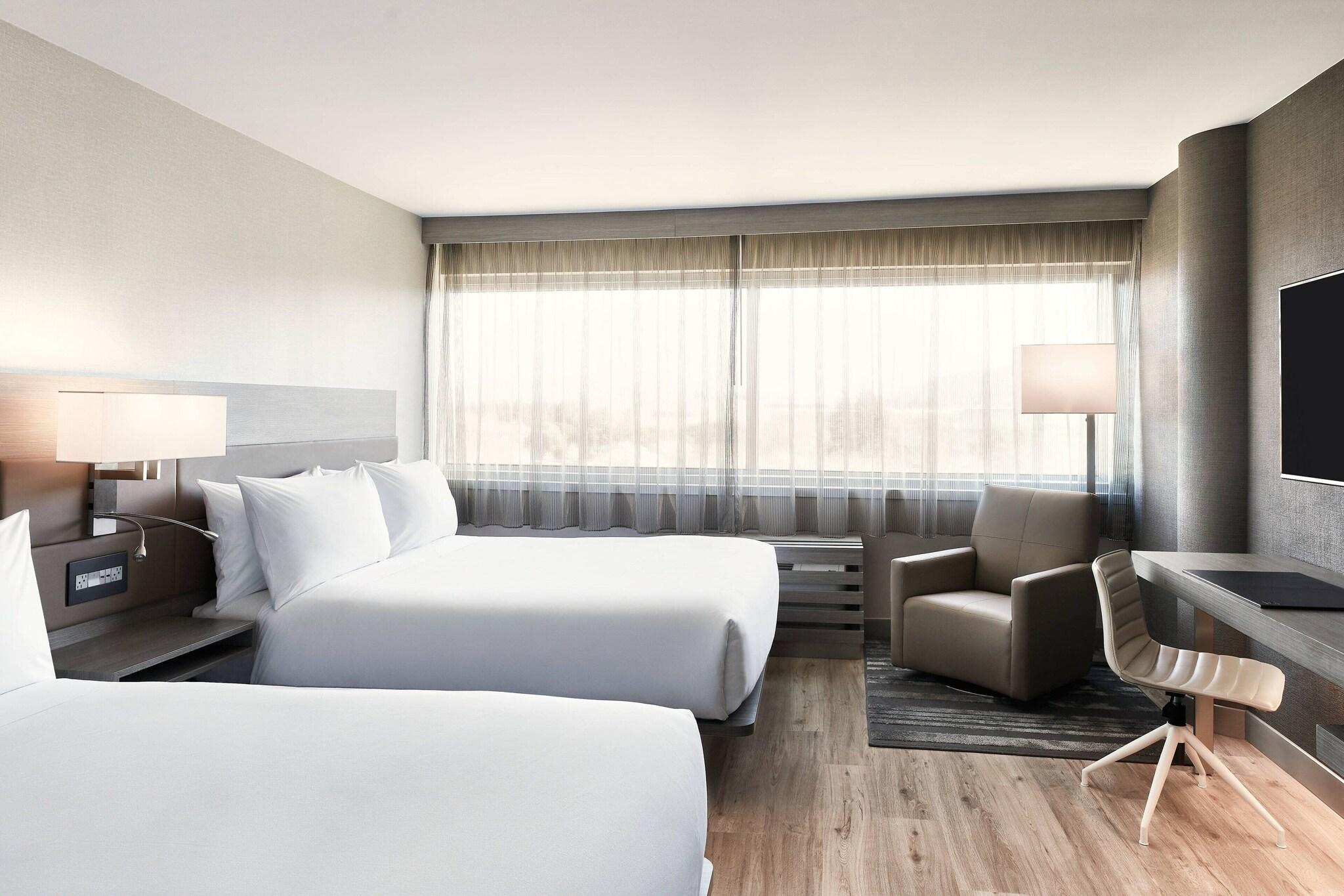 Quadruple City View Two Double Beds