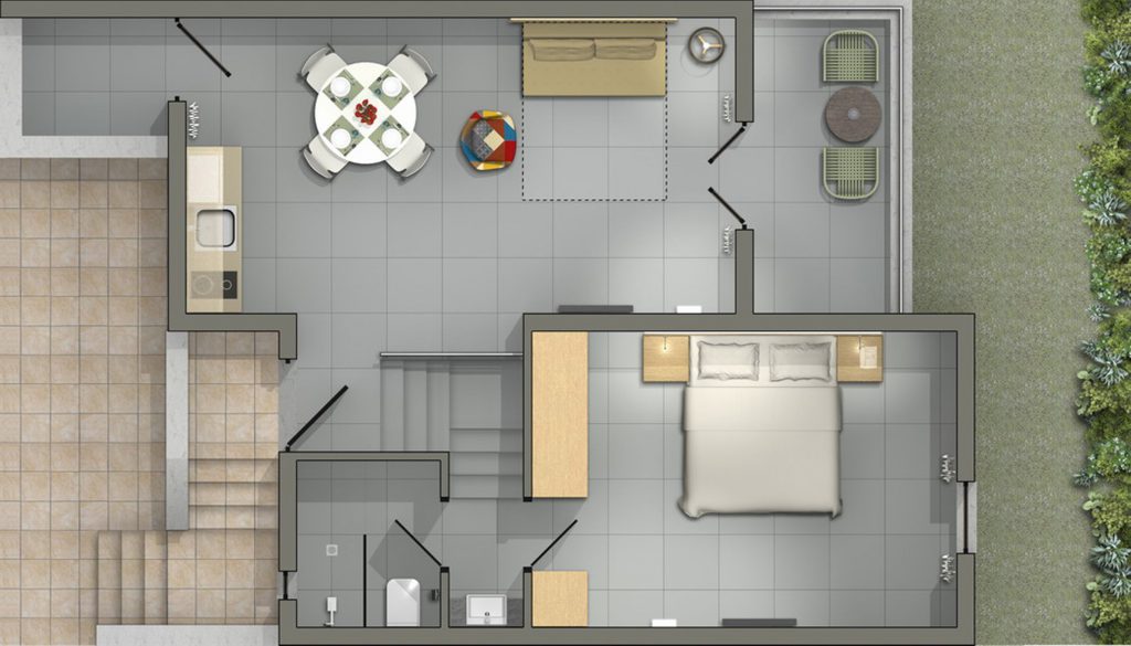 Suite Garden View Two Bedrooms