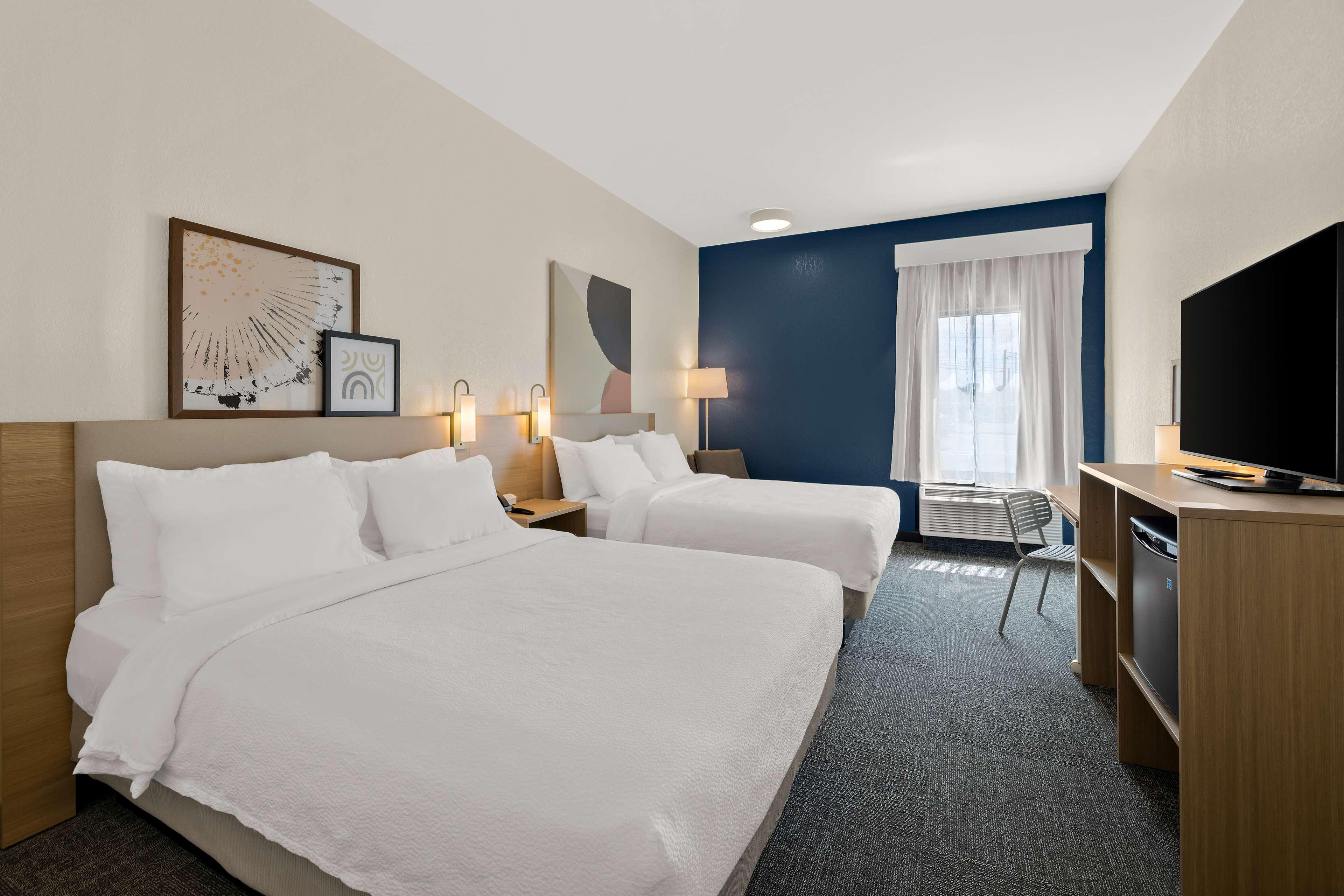 Double Two Queen Beds