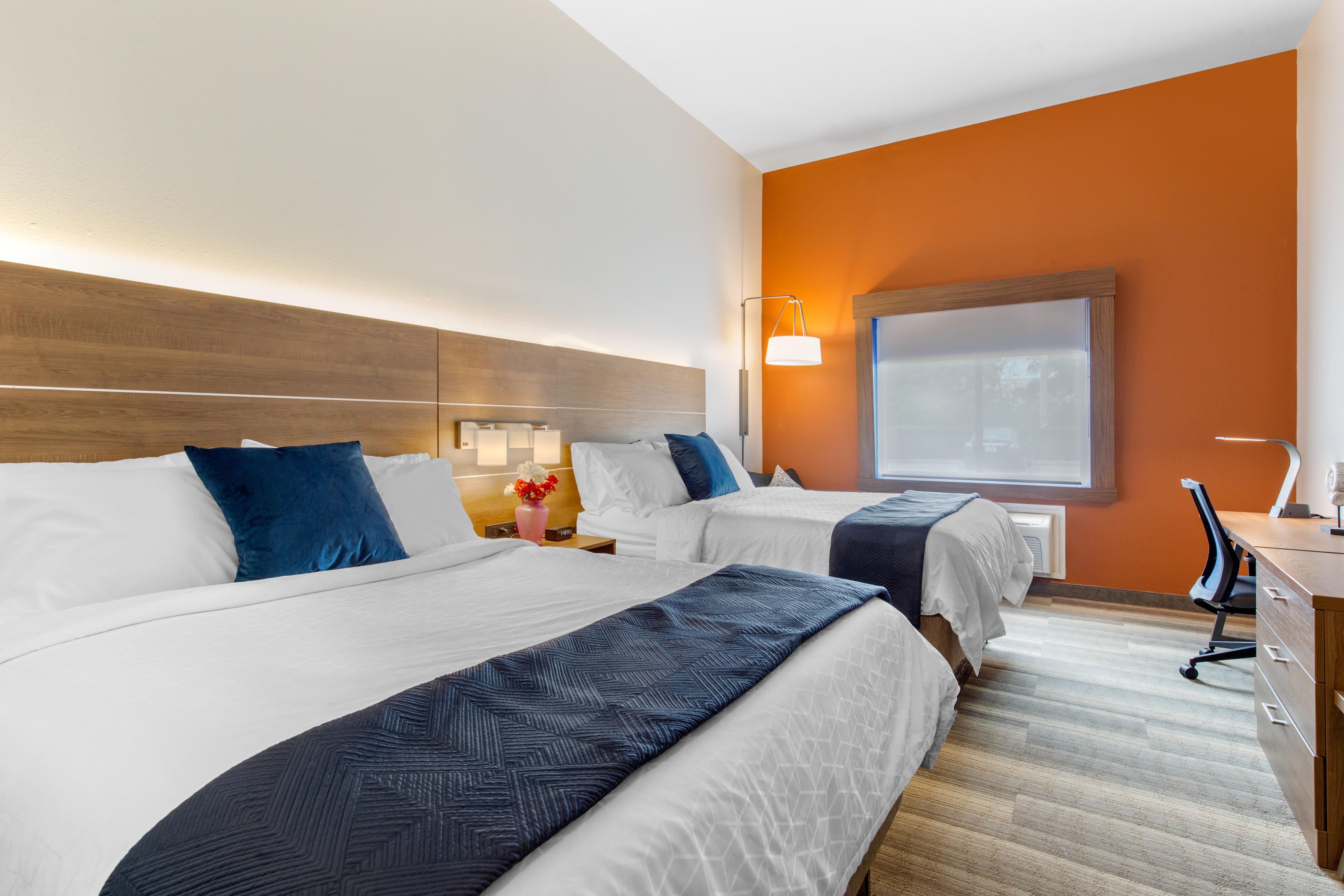 Double Two Queen Beds