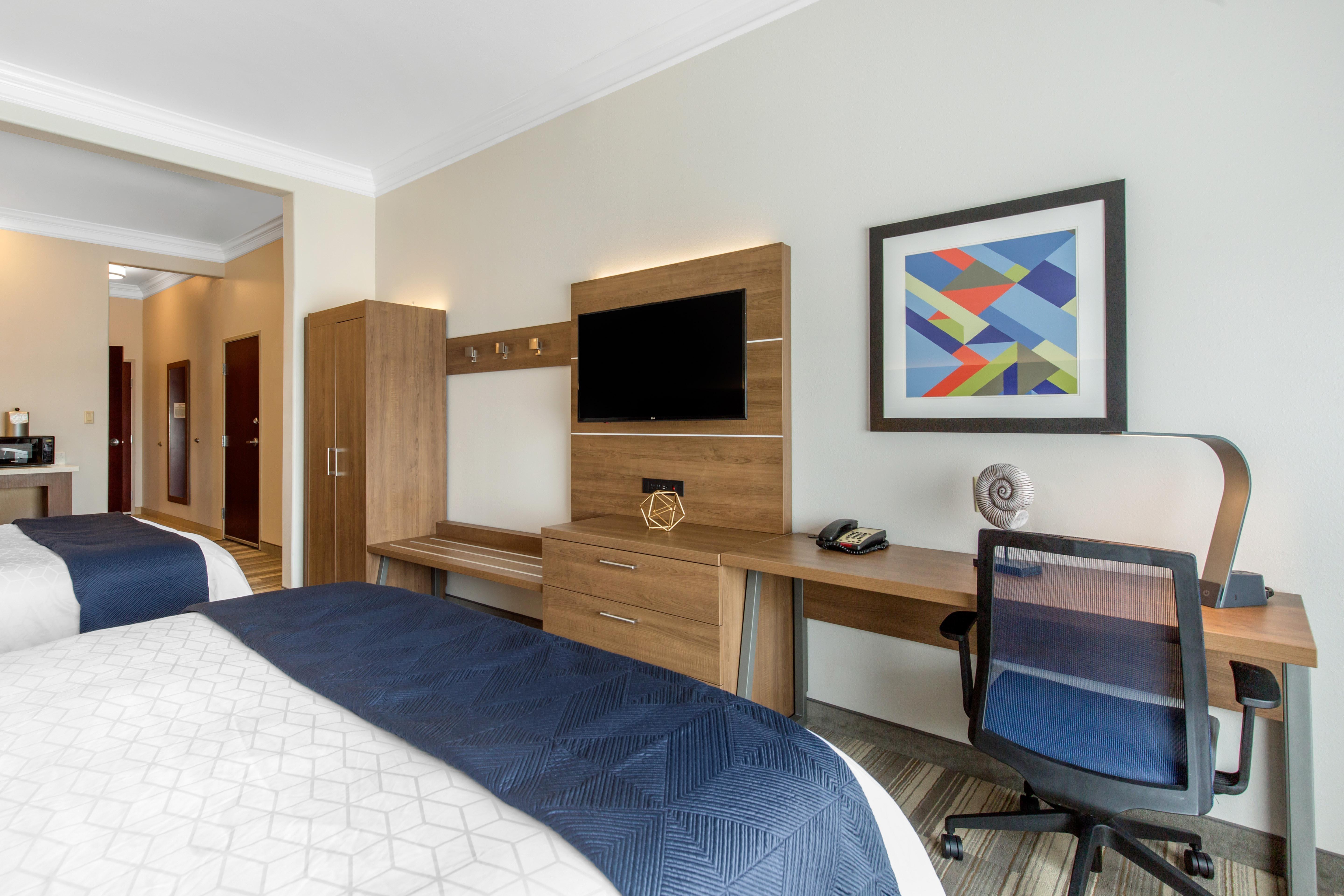 Double Two Queen Beds